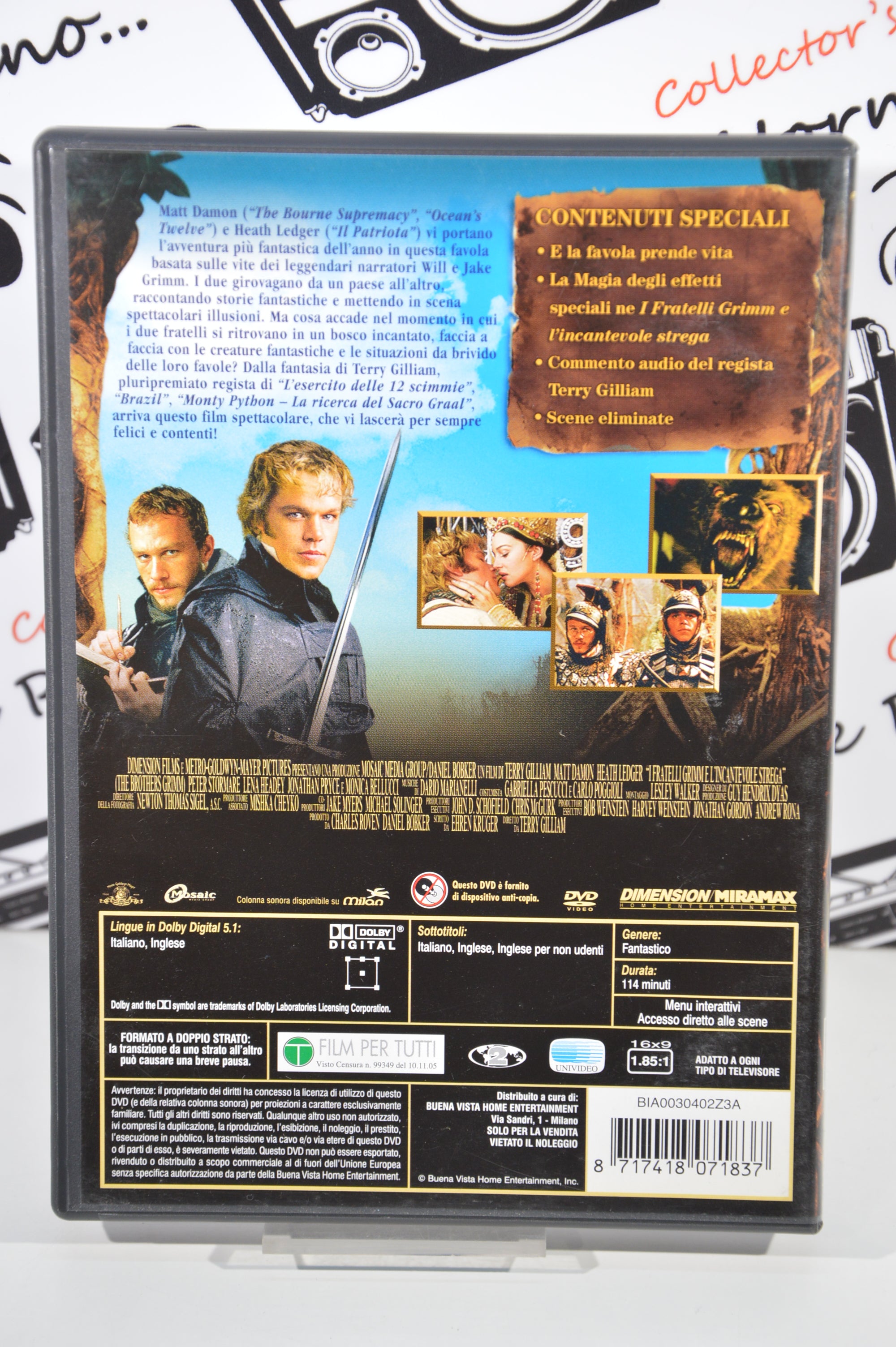 I fratelli Grimm e l'incantevole strega Dvd