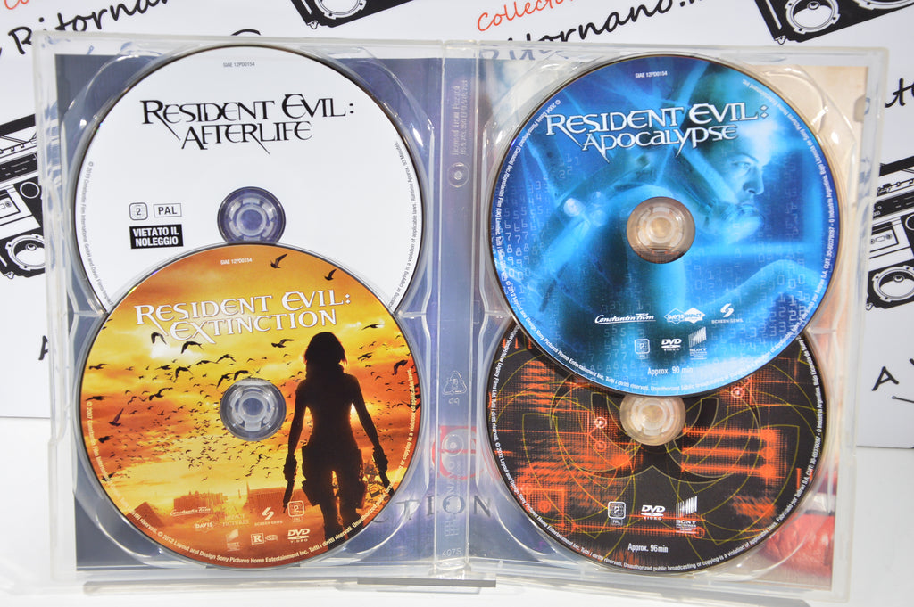 The Resident evil collection Dvd Italiano collezione 4 dvd