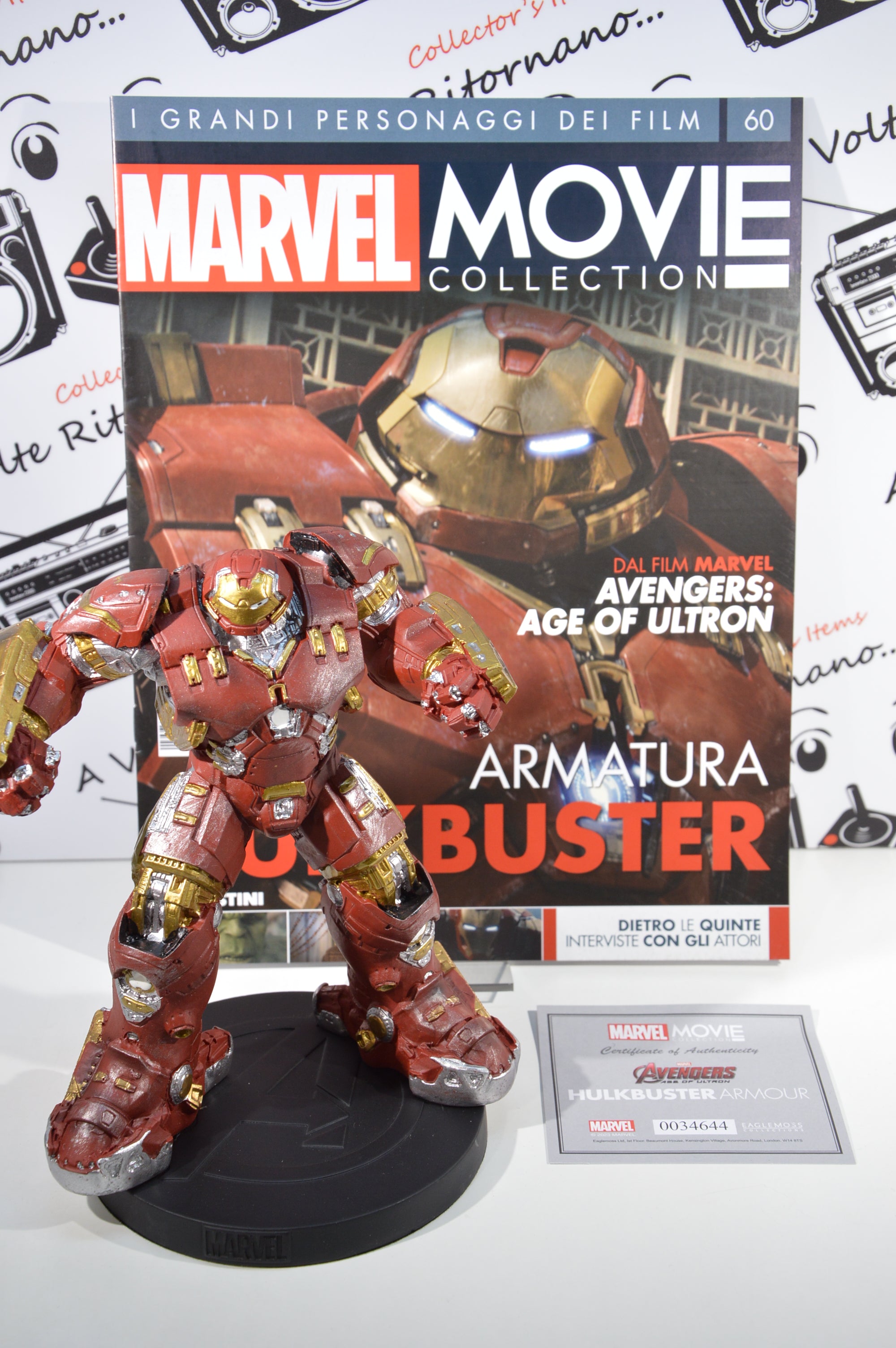Hulkbuster Marvel movie collection 60 Eaglemoss Statuetta Marvel