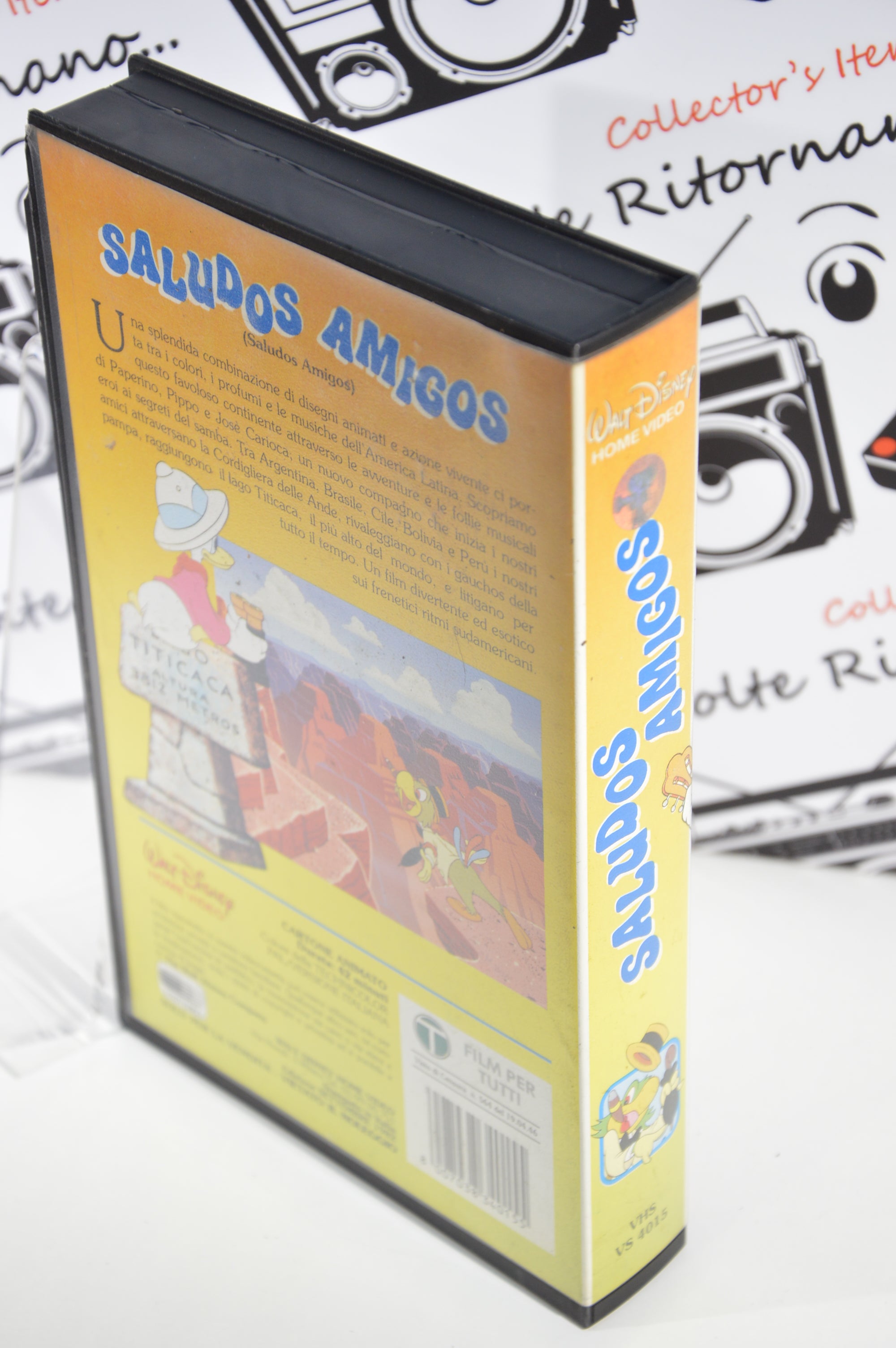 Saludos Amigos VHS vintage Disney