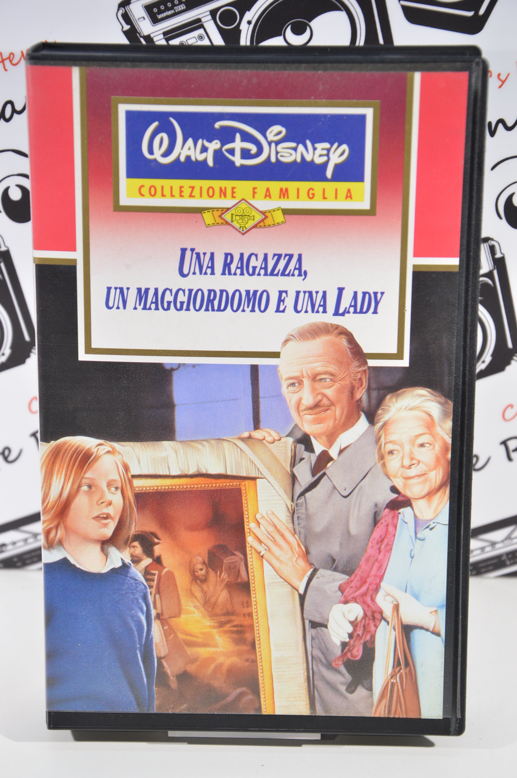 Una ragazza, un maggiordomo e una lady VHS vintage Disney