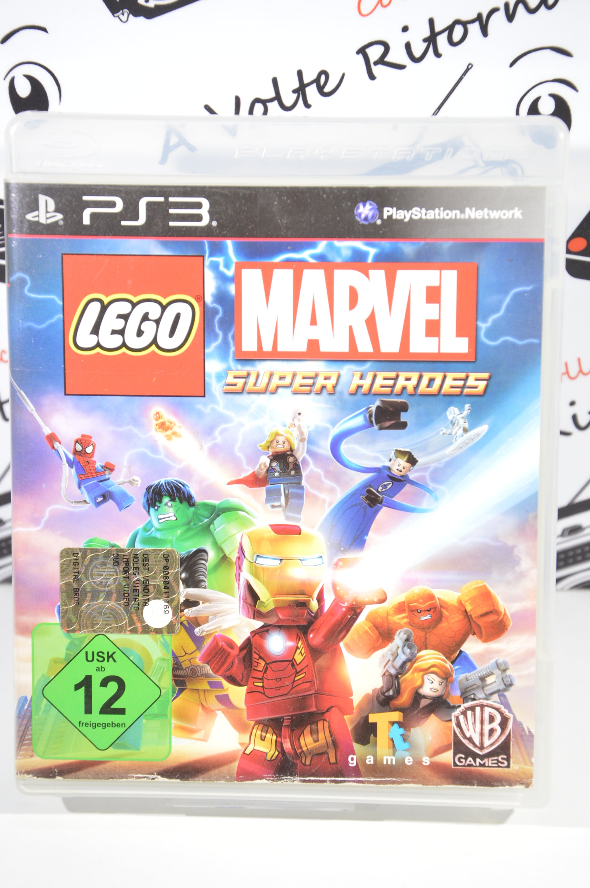 Lego Marvel super heroes PlayStation 3 12+ Multilingua