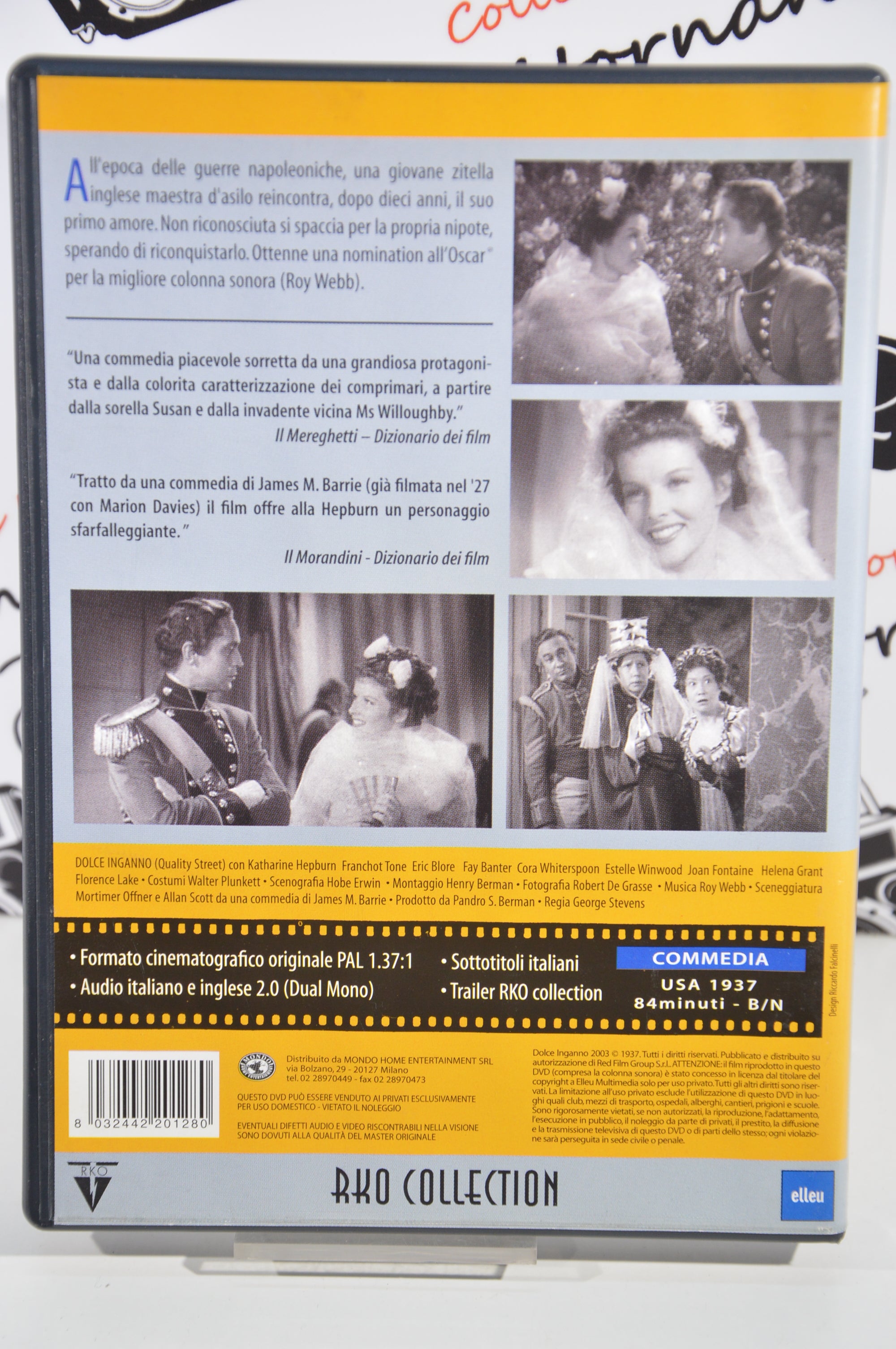 Dolce inganno Dvd Italiano Katharine Hepburn