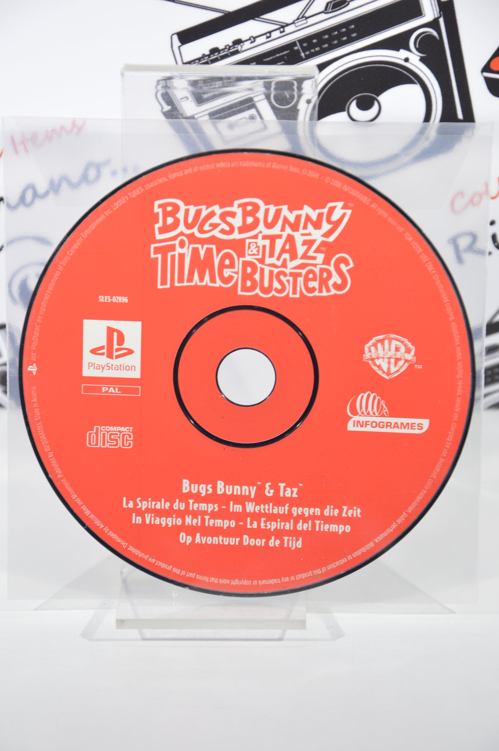 Bug's Bunny e Taz in viaggio nel tempo PlayStation 1 3+ Multilingua SOLO DISCO