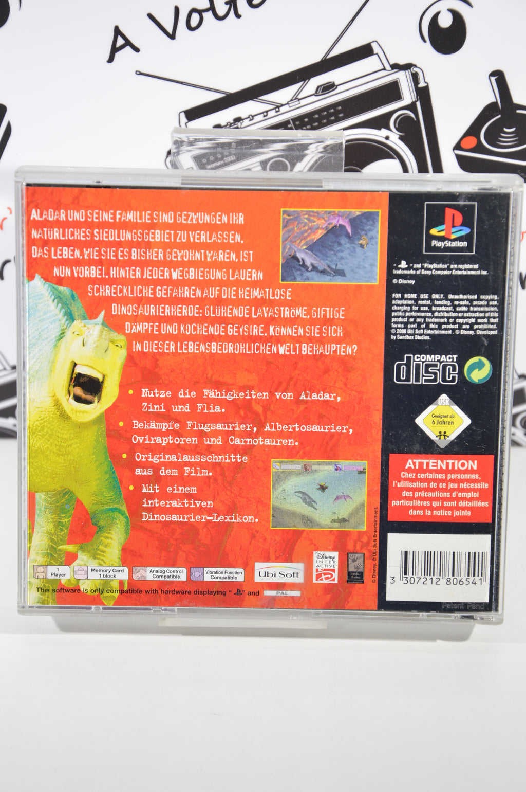 Disney Dinosaurier PlayStation 1 3+ Lingua tedesca