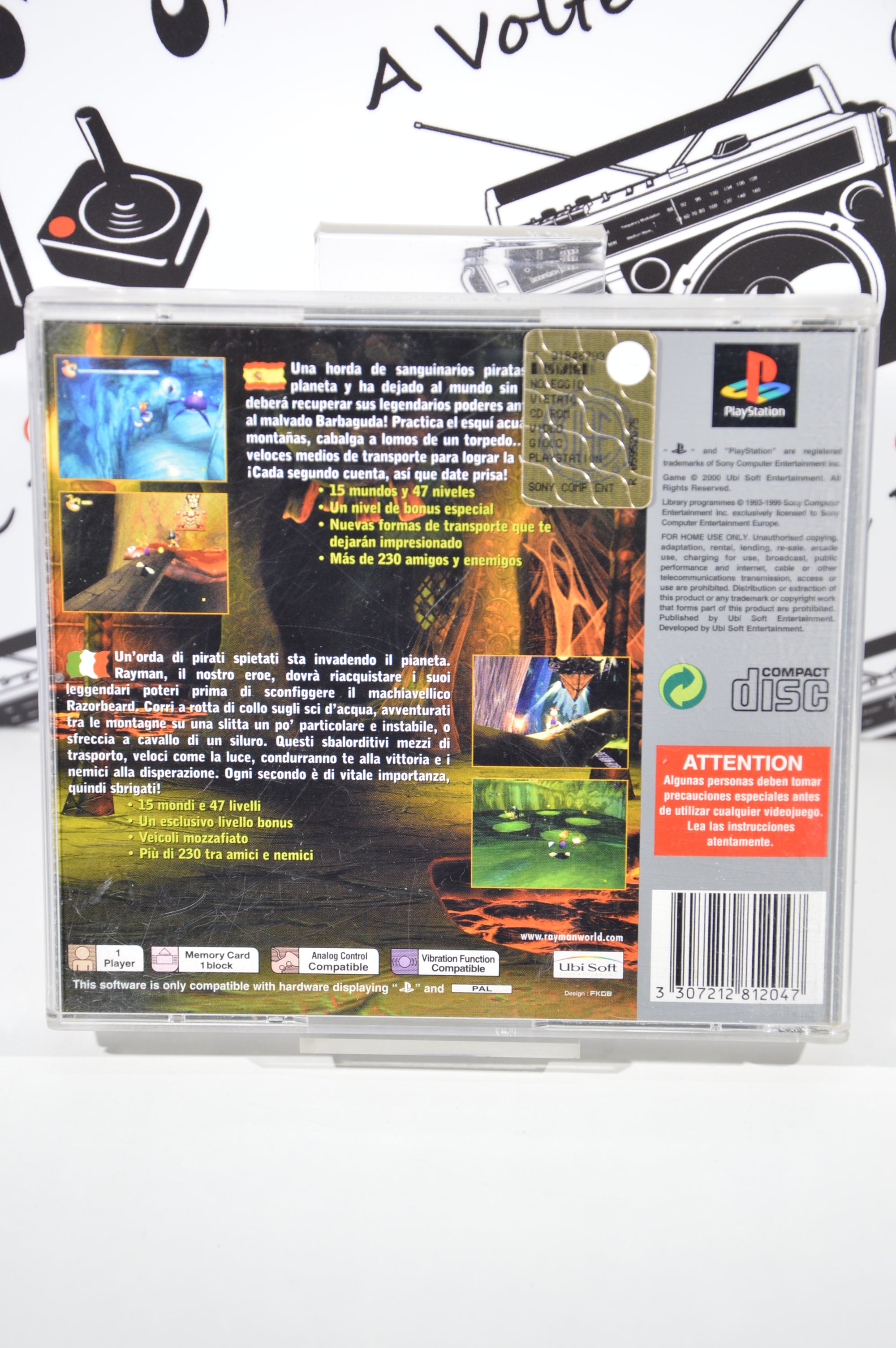 Rayman 2 The great escape PlayStation 1 3+ Multilingua