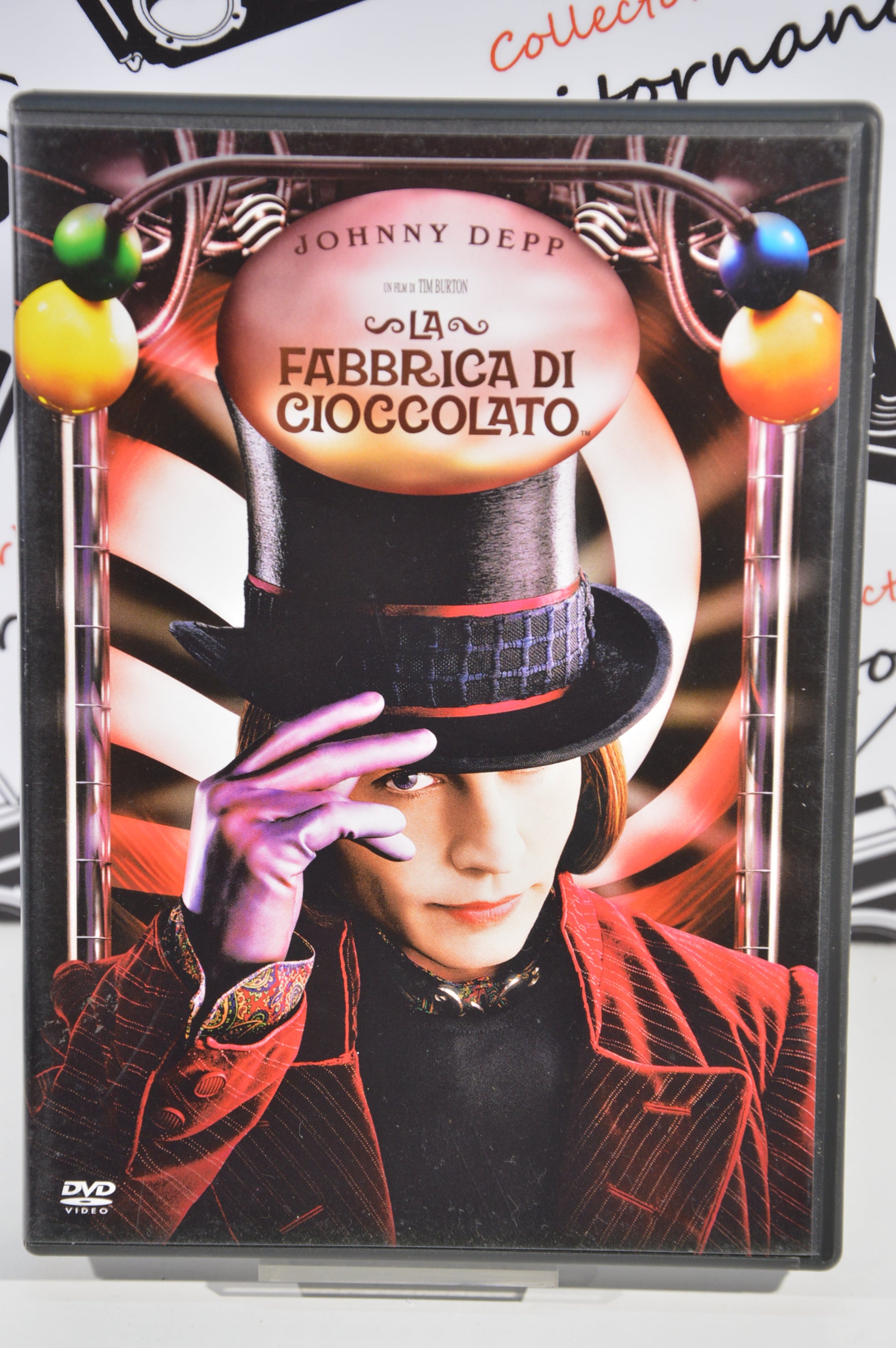 La fabbrica di cioccolato Dvd Italiano collezione Johnny Depp