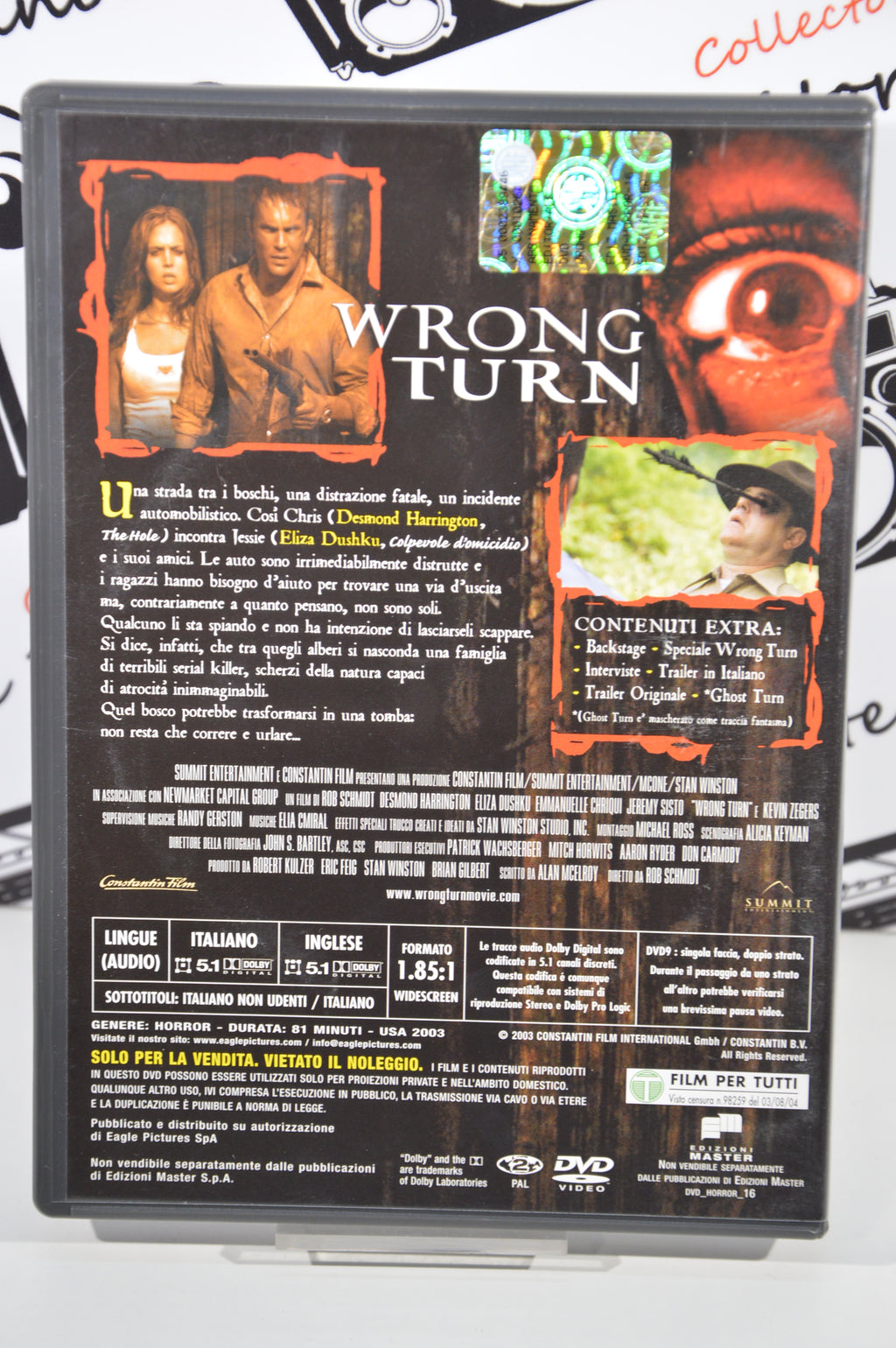 Wrong turn il bosco ha fame Dvd