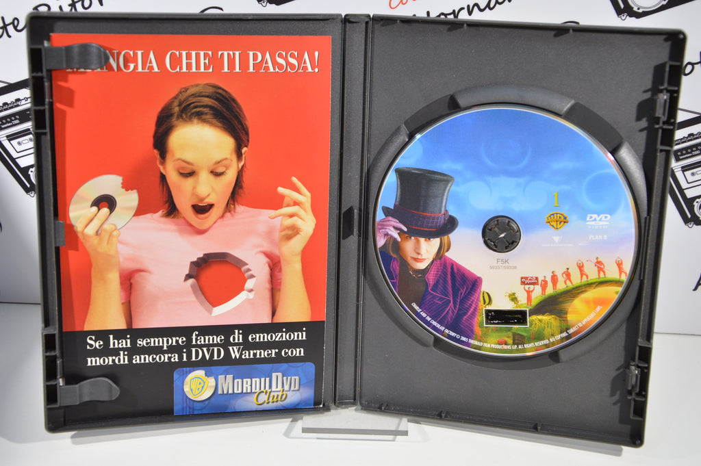 La fabbrica di cioccolato Dvd Italiano collezione Johnny Depp