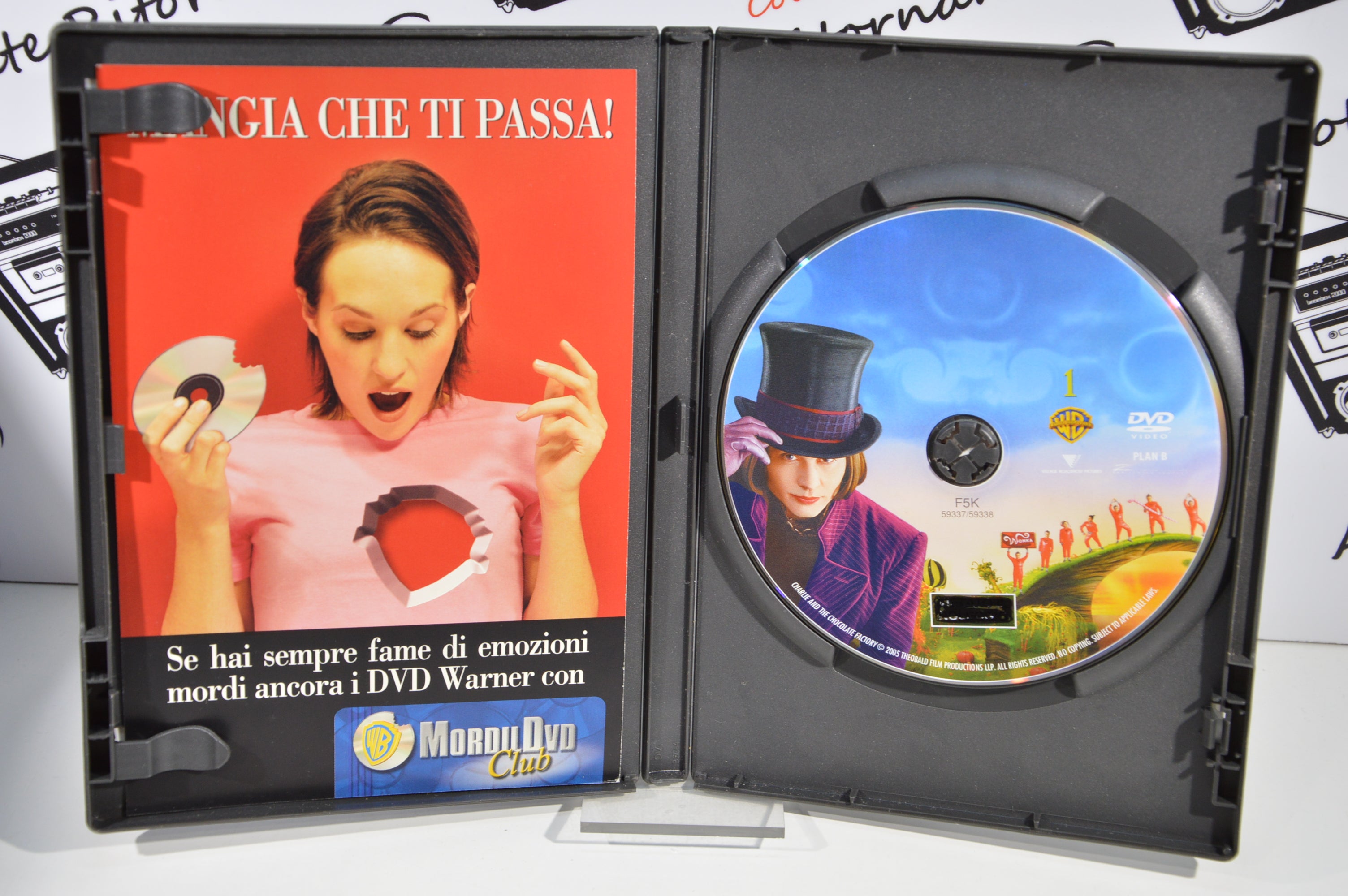 La fabbrica di cioccolato Dvd Italiano collezione Johnny Depp