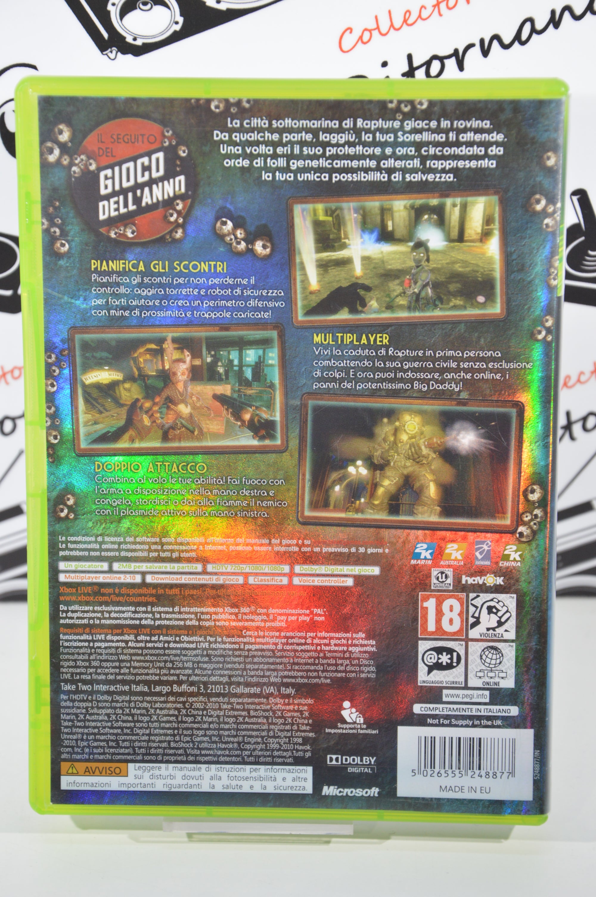 Bioshock 2 Xbox 360 18+ Multilingua
