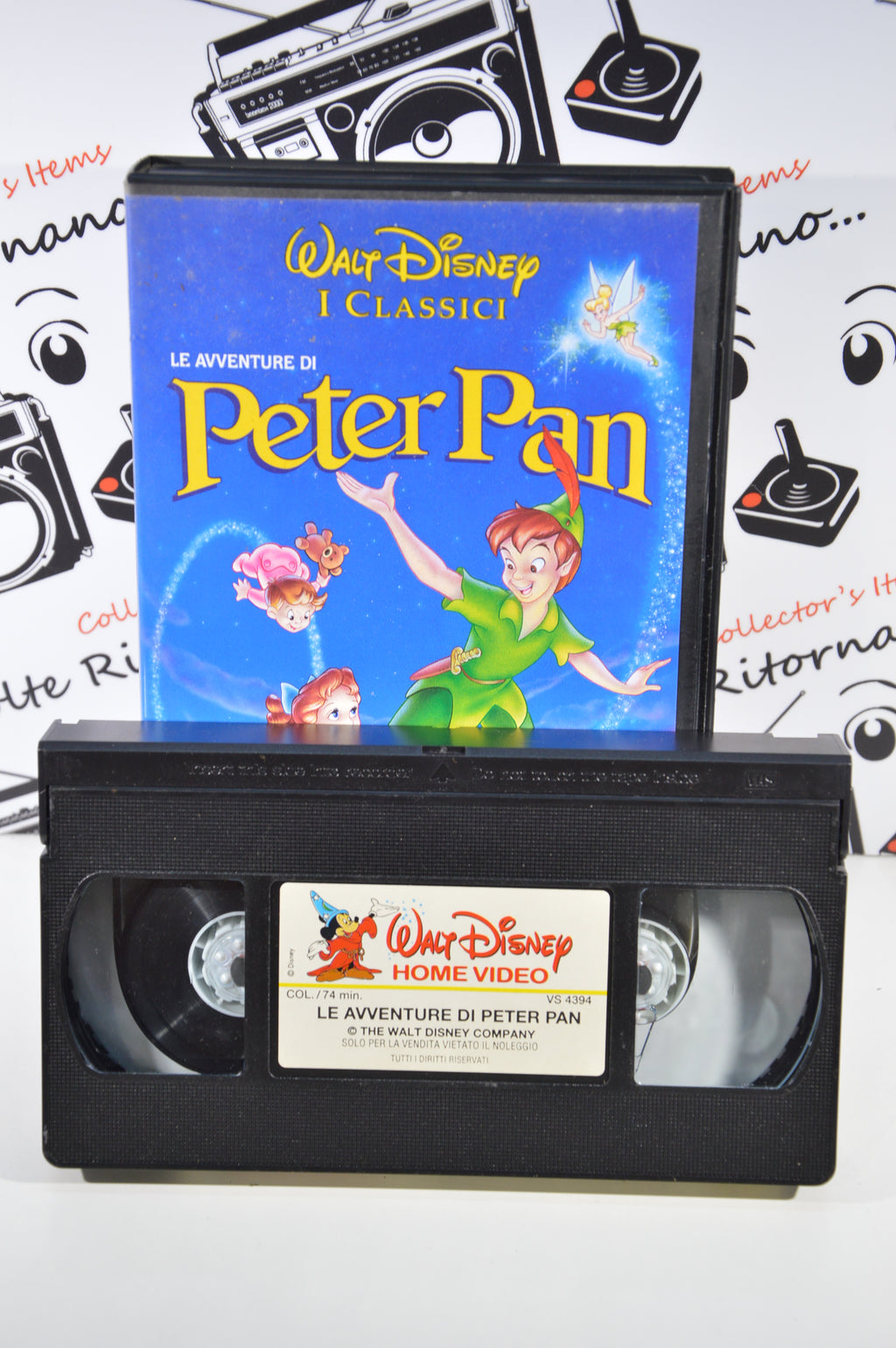 Peter Pan VHS vintage Disney