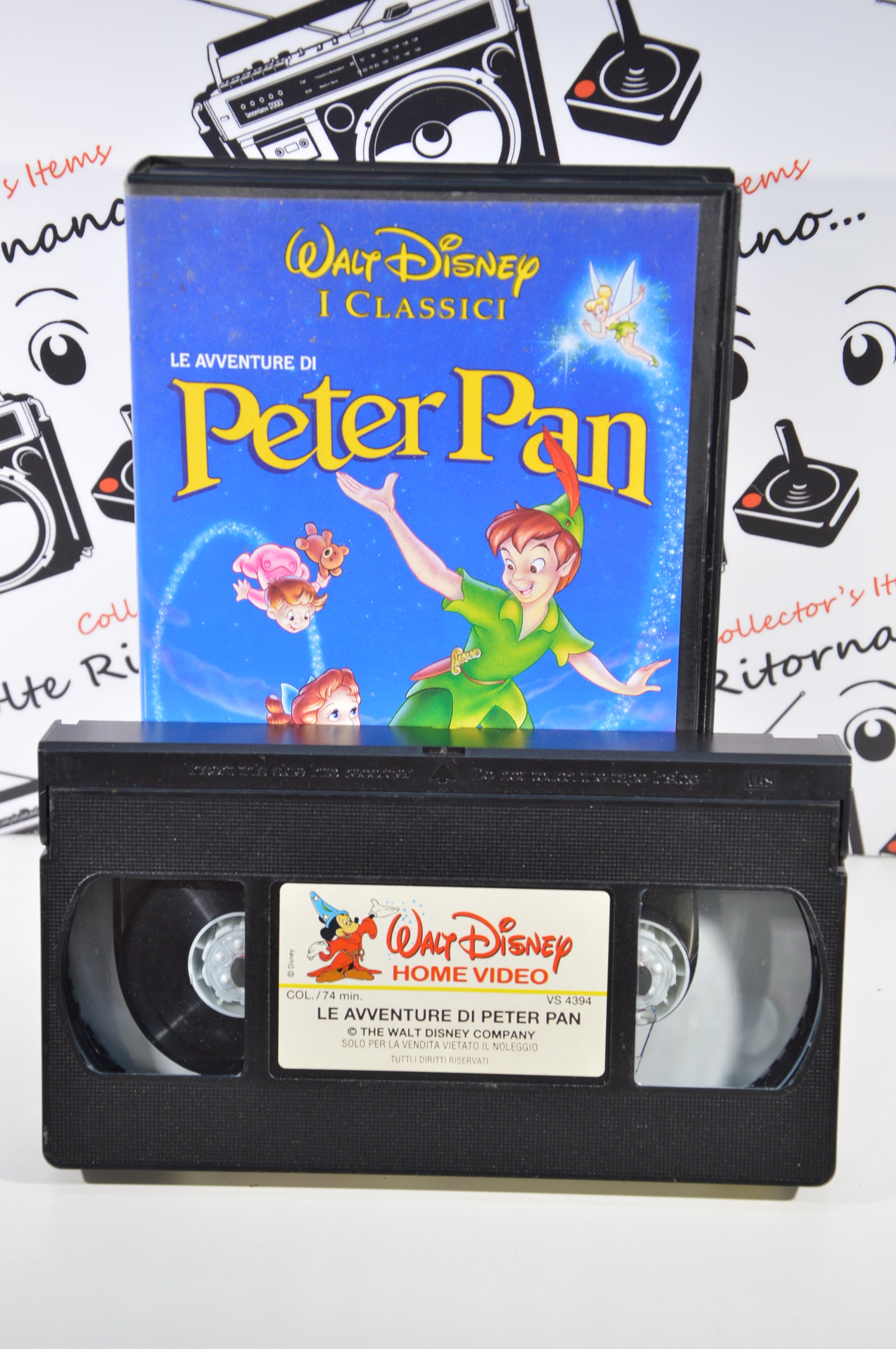 Peter Pan VHS vintage Disney
