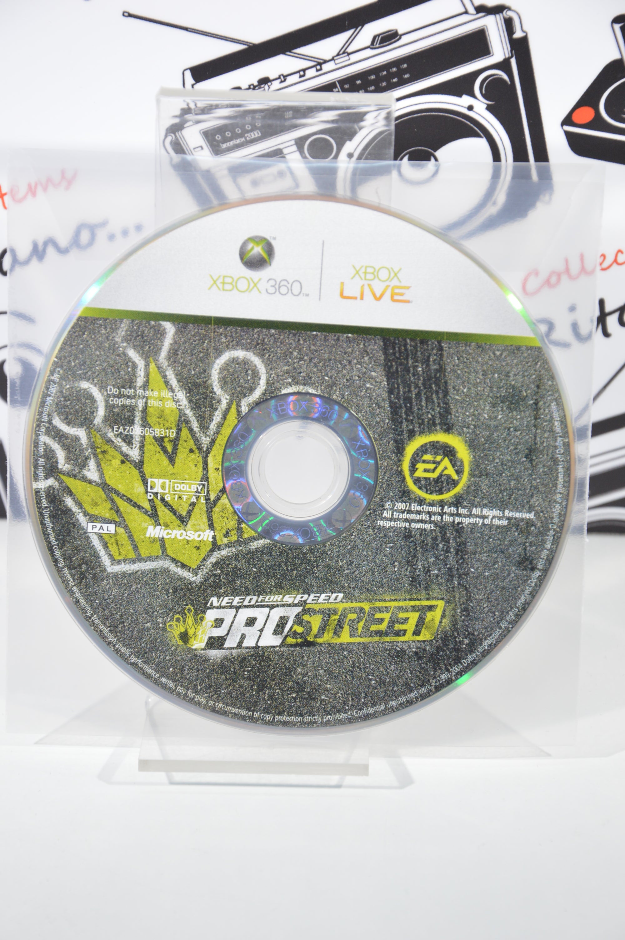 Need for speed Pro street Xbox 360 12+ Multilingua SOLO DISCO