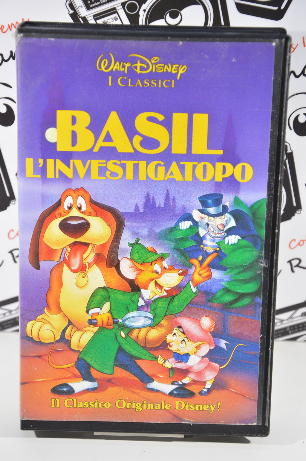 Basil l'investigatopo VHS vintage Disney