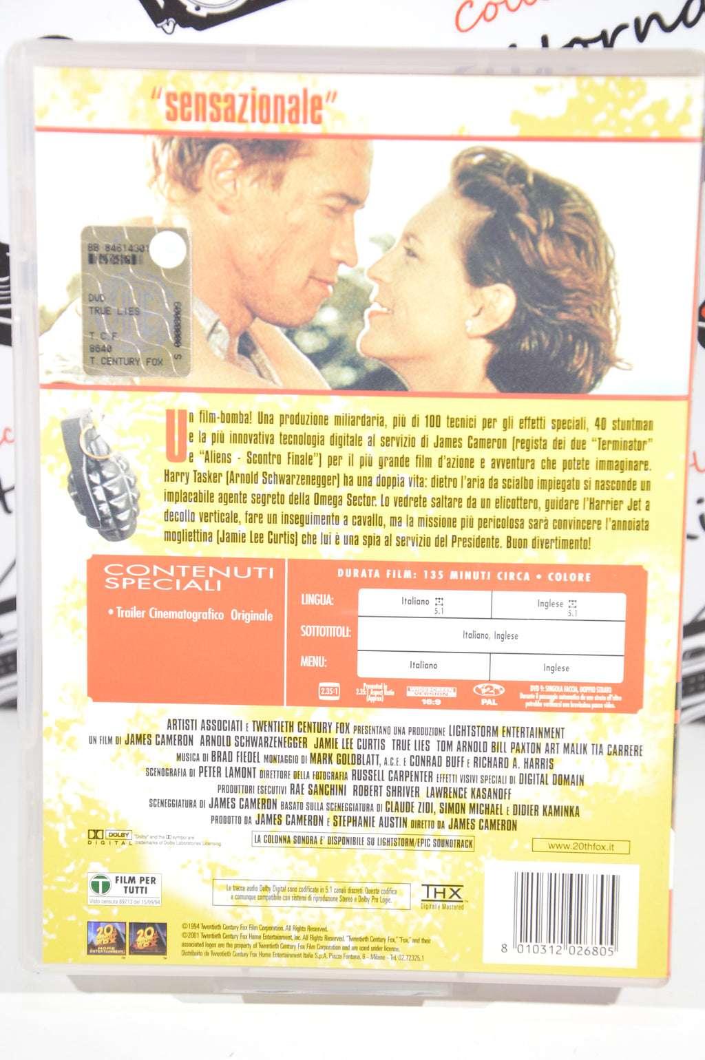True Lies Dvd Italiano