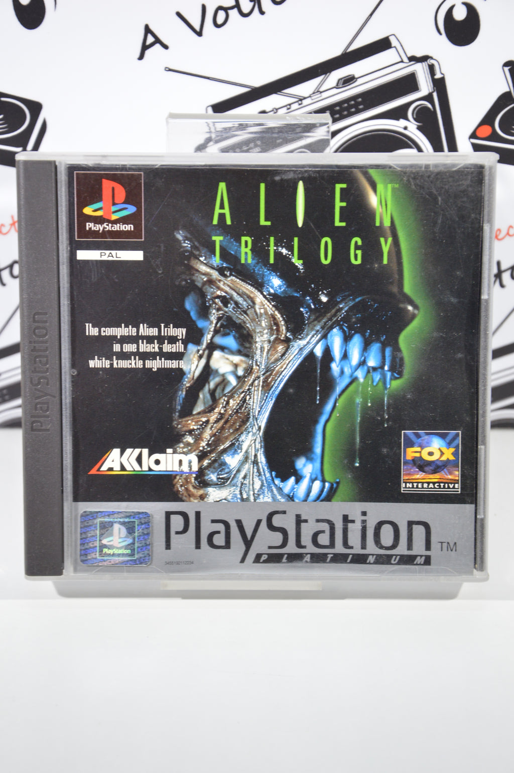 Alien Trilogy platinum PlayStation 1 15+ Multilingua