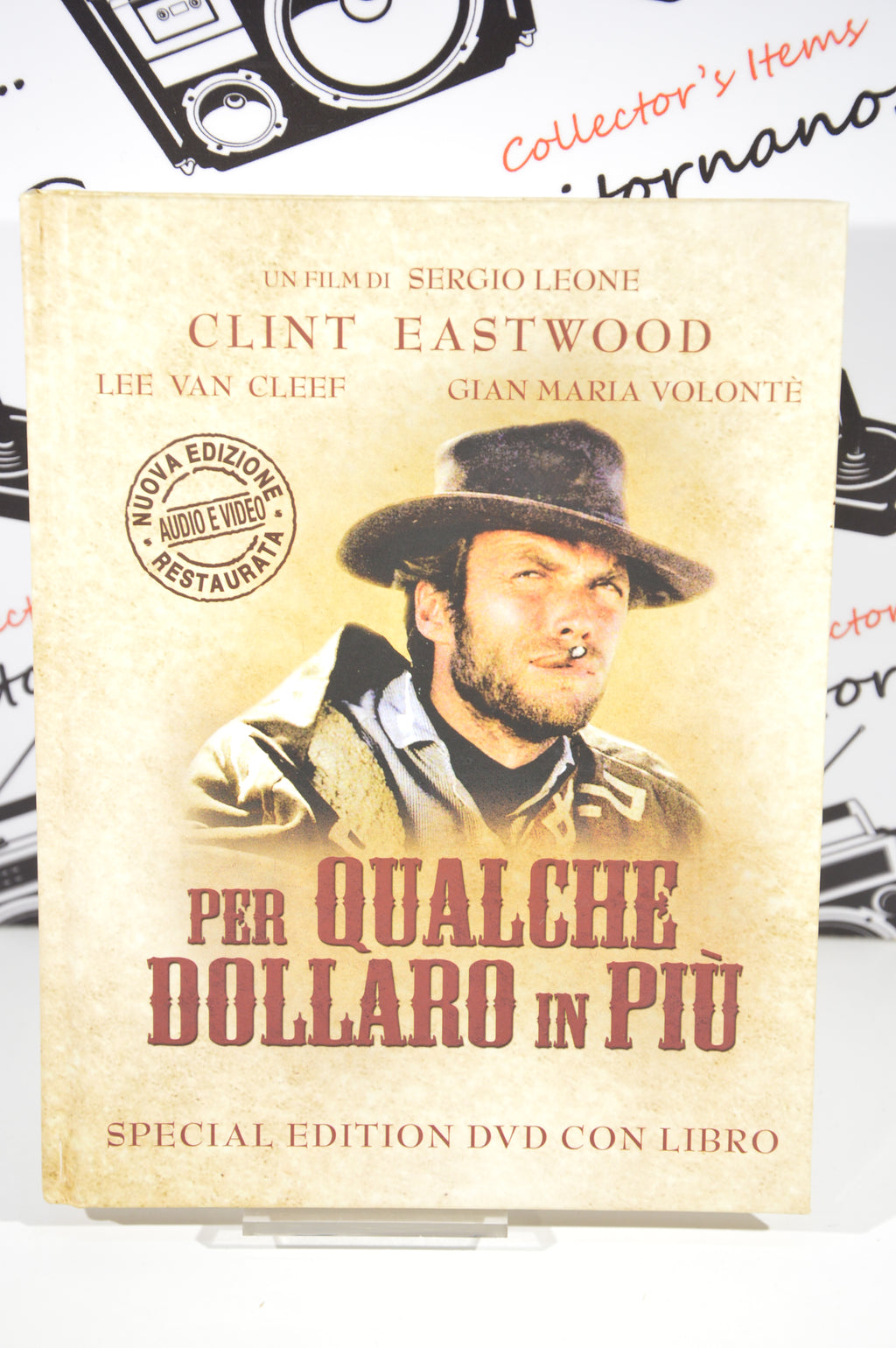 Per qualche dollaro in più libro + Dvd Italiano Clint Eastwood