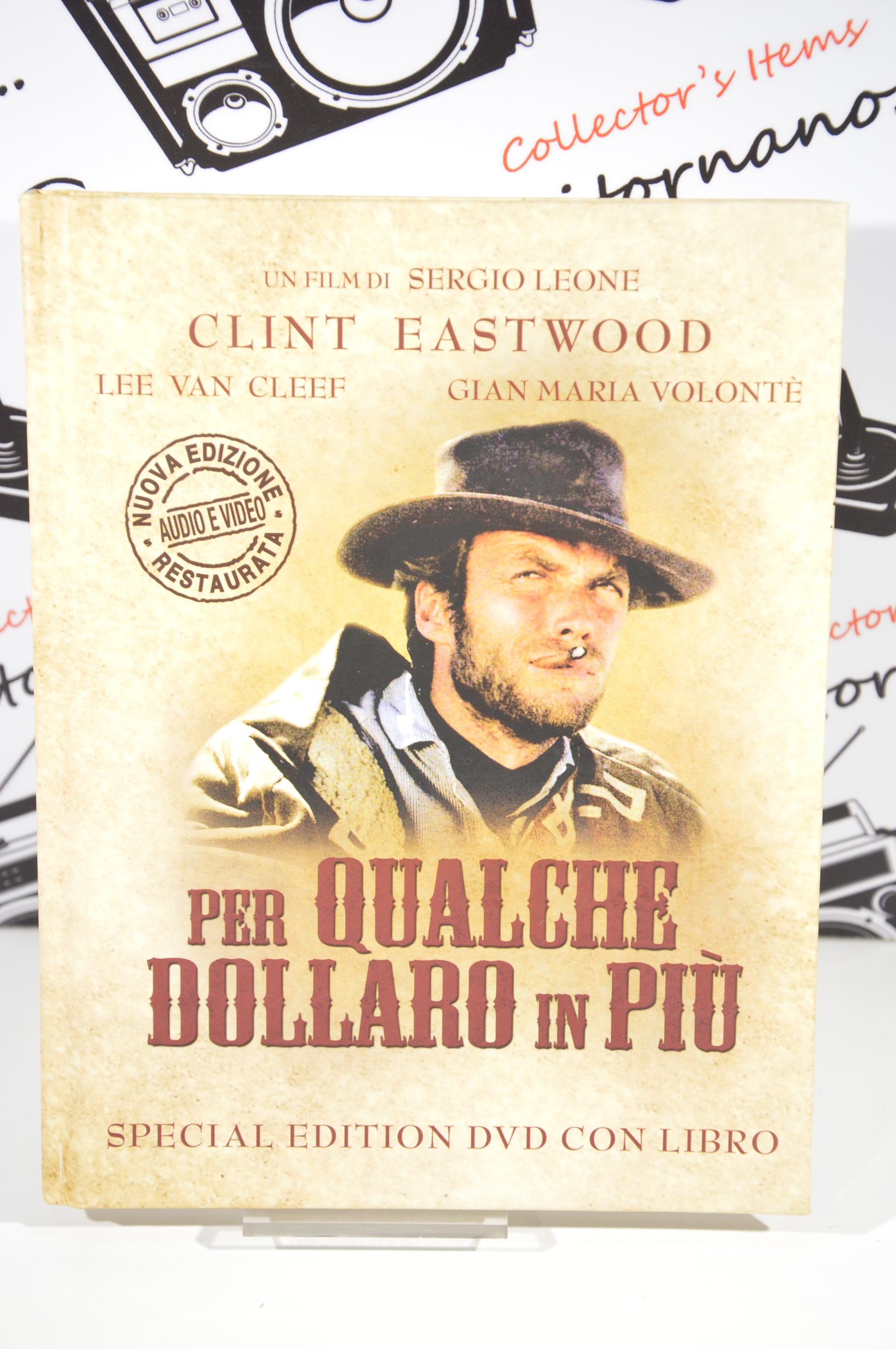 Per qualche dollaro in più libro + Dvd Italiano Clint Eastwood