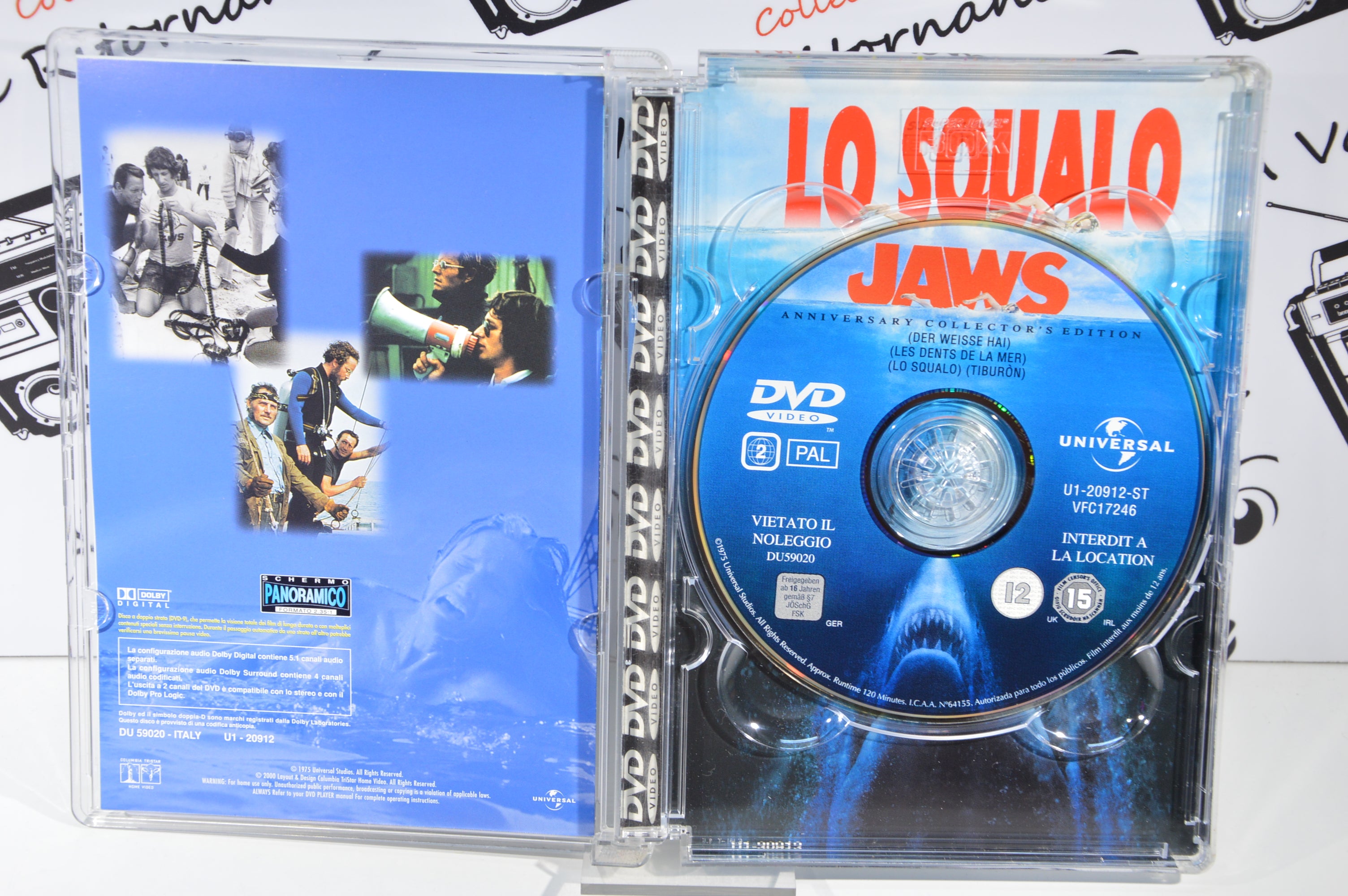 Lo Squalo Dvd Italiano collezione collector's edition