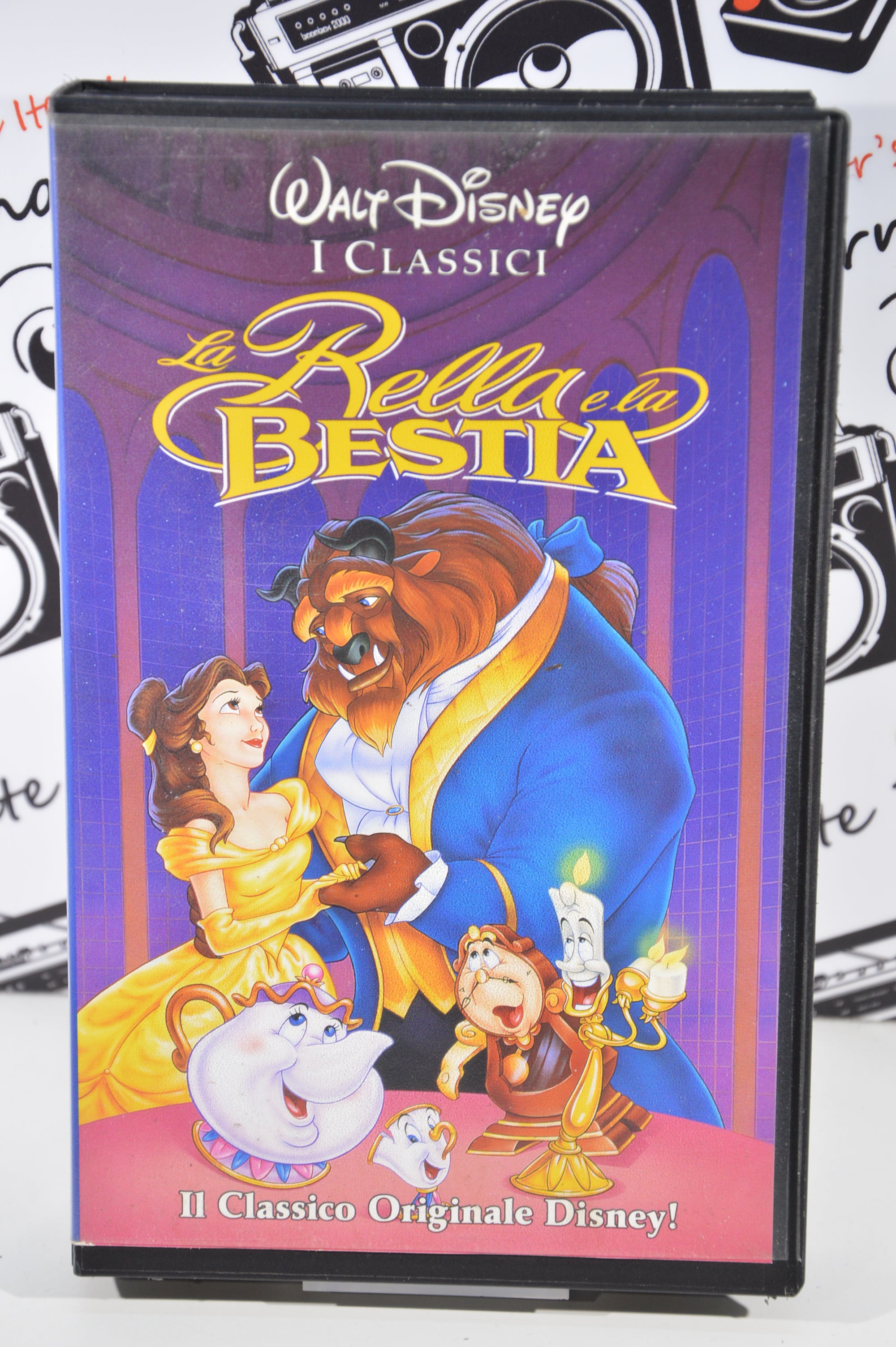 La bella e la bestia VHS vintage Disney