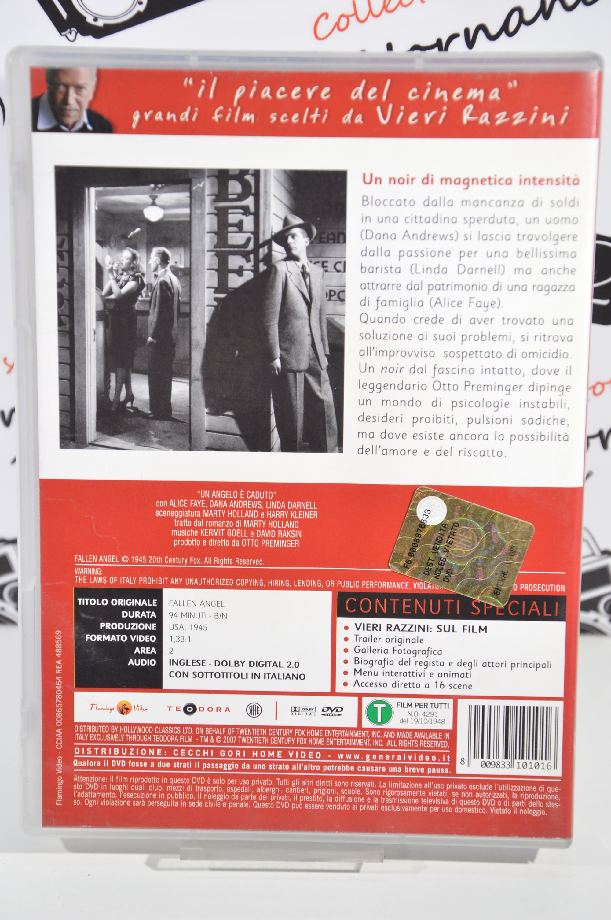Un angelo è caduto Dvd Italiano