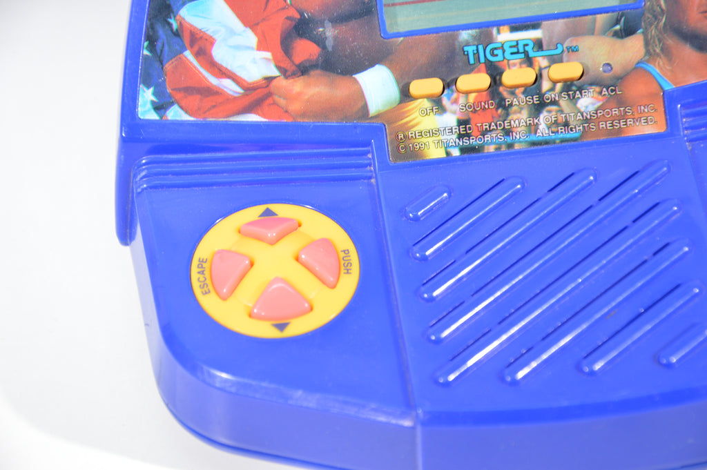 Tiger electronic 1990 WWF Super Stars wrestling testato e funzionante