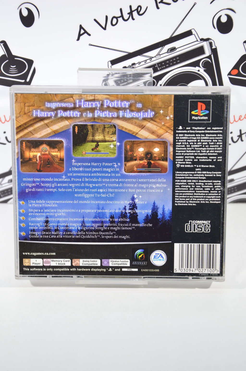 Harry Potter e la pietra filosofale PlayStation 1 3+ Multilingua