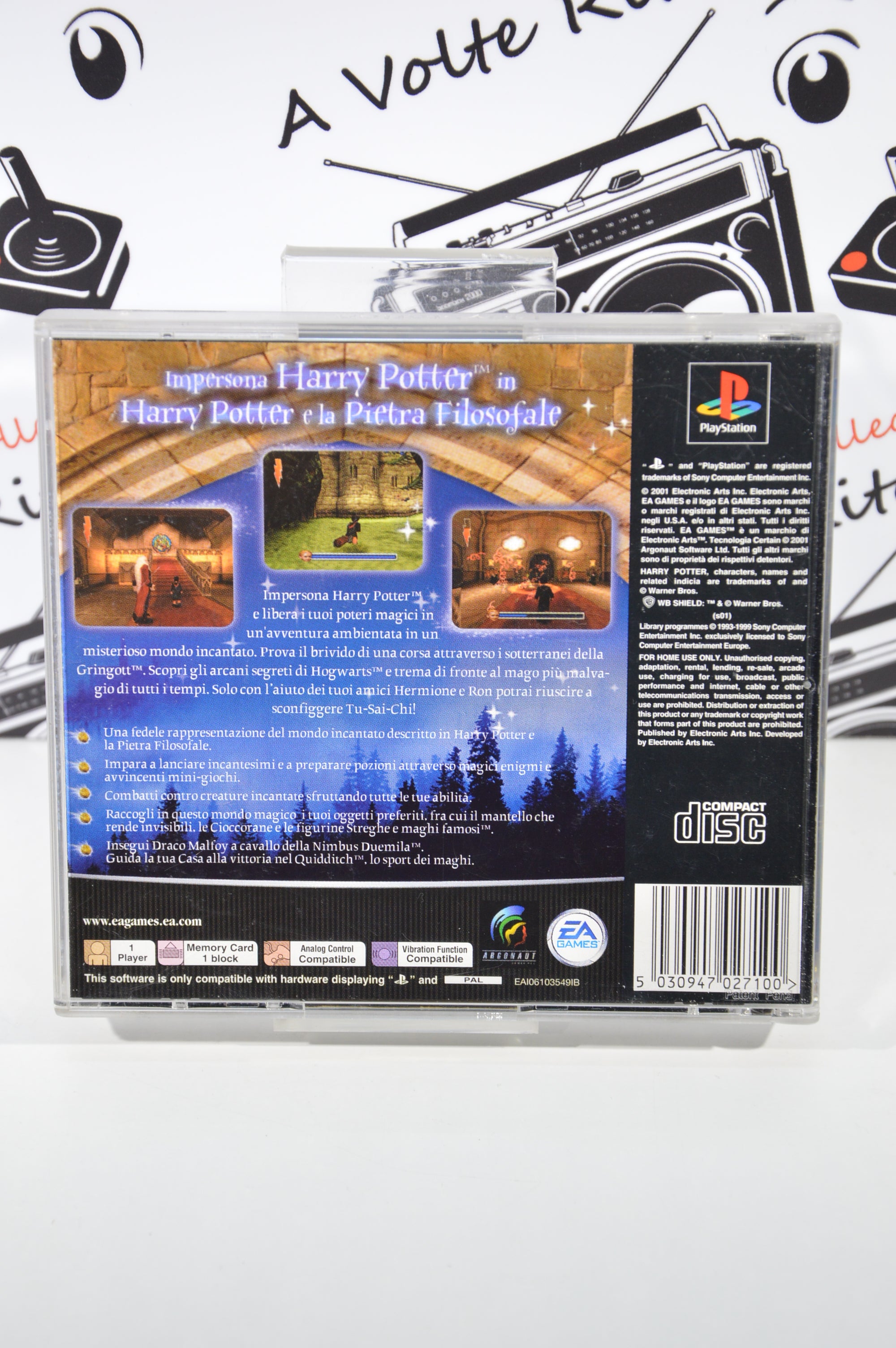 Harry Potter e la pietra filosofale PlayStation 1 3+ Multilingua