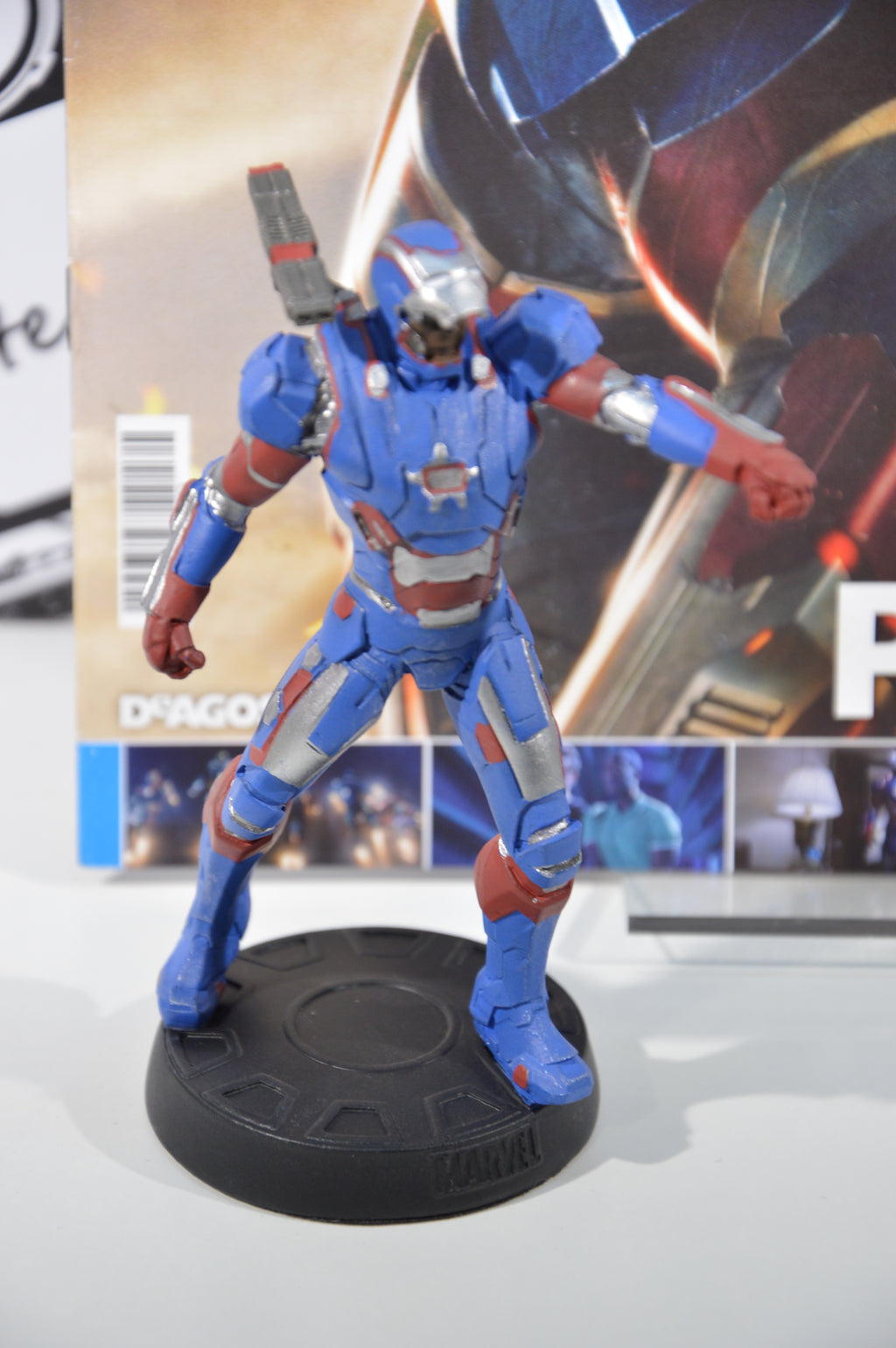 Iron Patriot Marvel movie collection 53 Eaglemoss Statuetta Marvel
