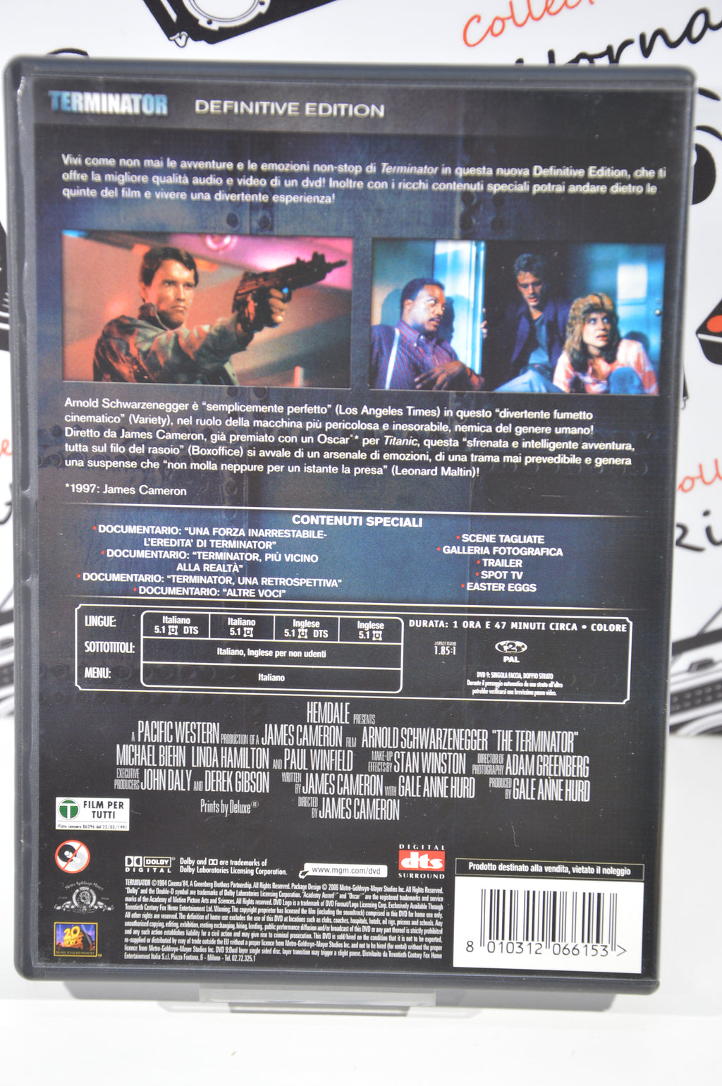 Terminator definitive collection Dvd Italiano edizioni 2 dischi