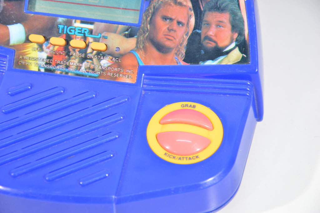 Tiger electronic 1990 WWF Super Stars wrestling testato e funzionante