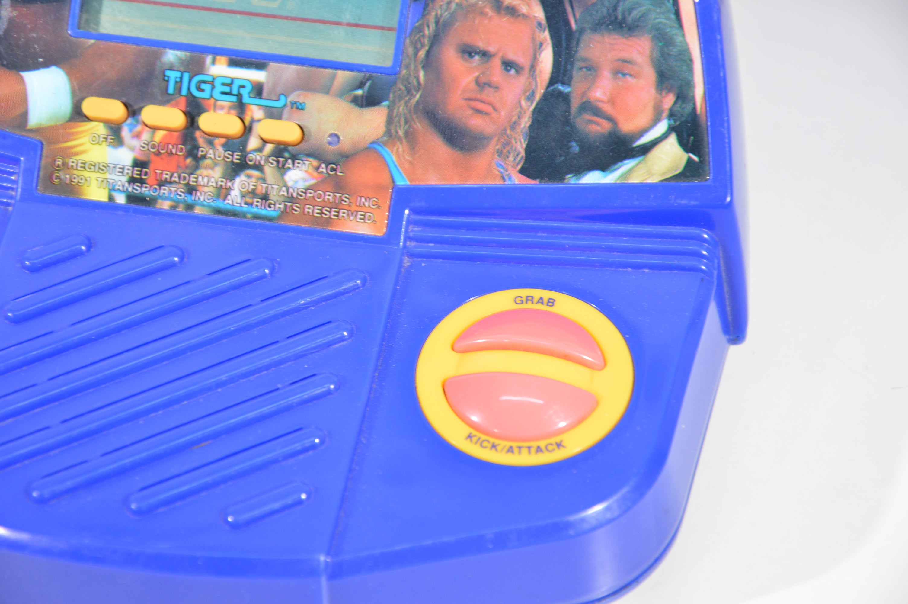 Tiger electronic 1990 WWF Super Stars wrestling testato e funzionante