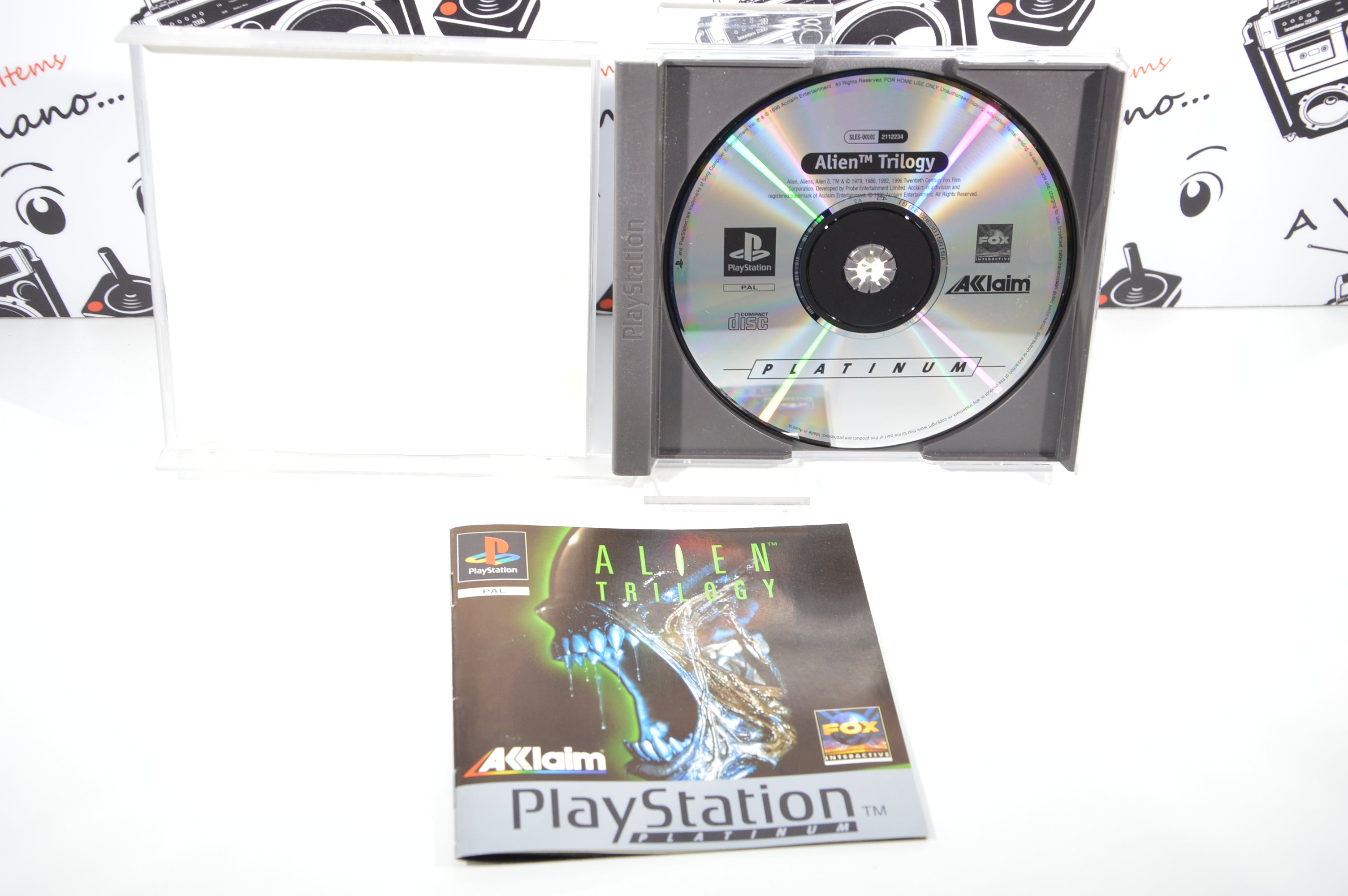 Alien Trilogy platinum PlayStation 1 15+ Multilingua