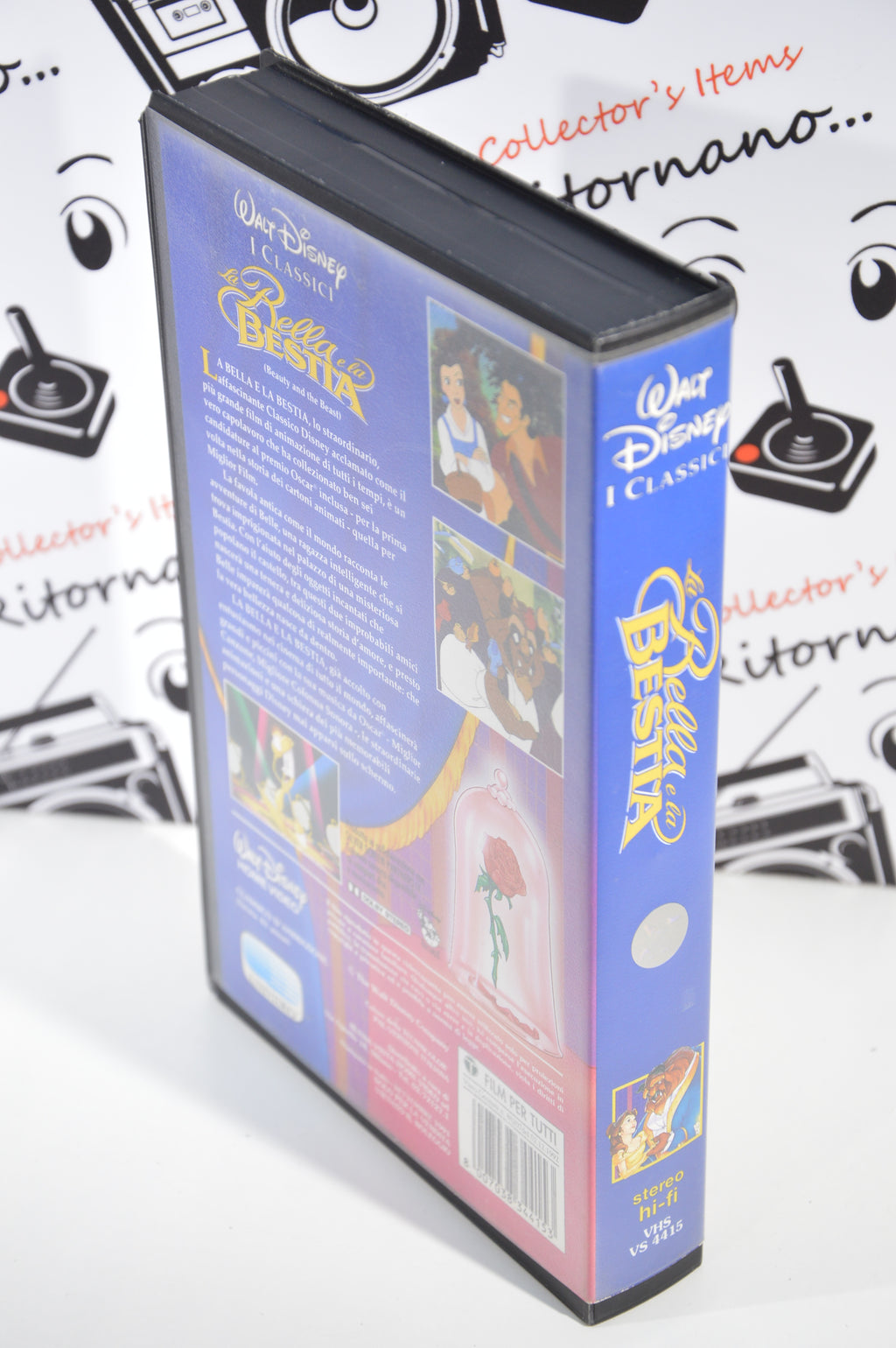 La bella e la bestia VHS vintage Disney