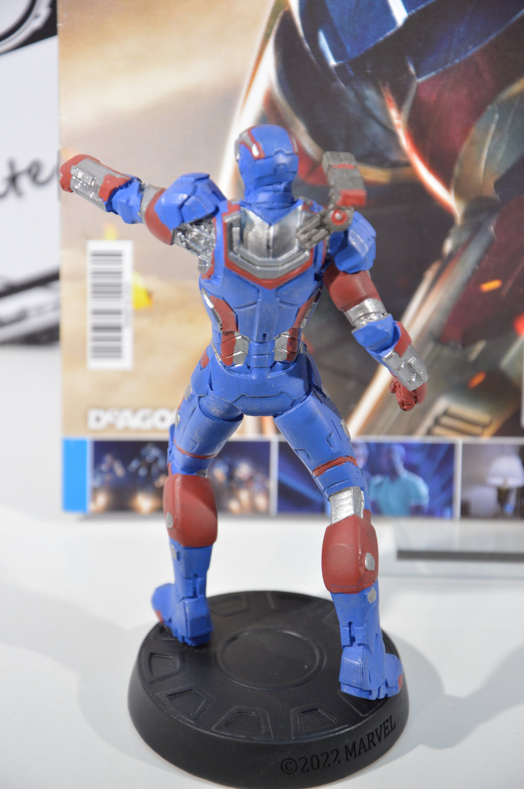 Iron Patriot Marvel movie collection 53 Eaglemoss Statuetta Marvel
