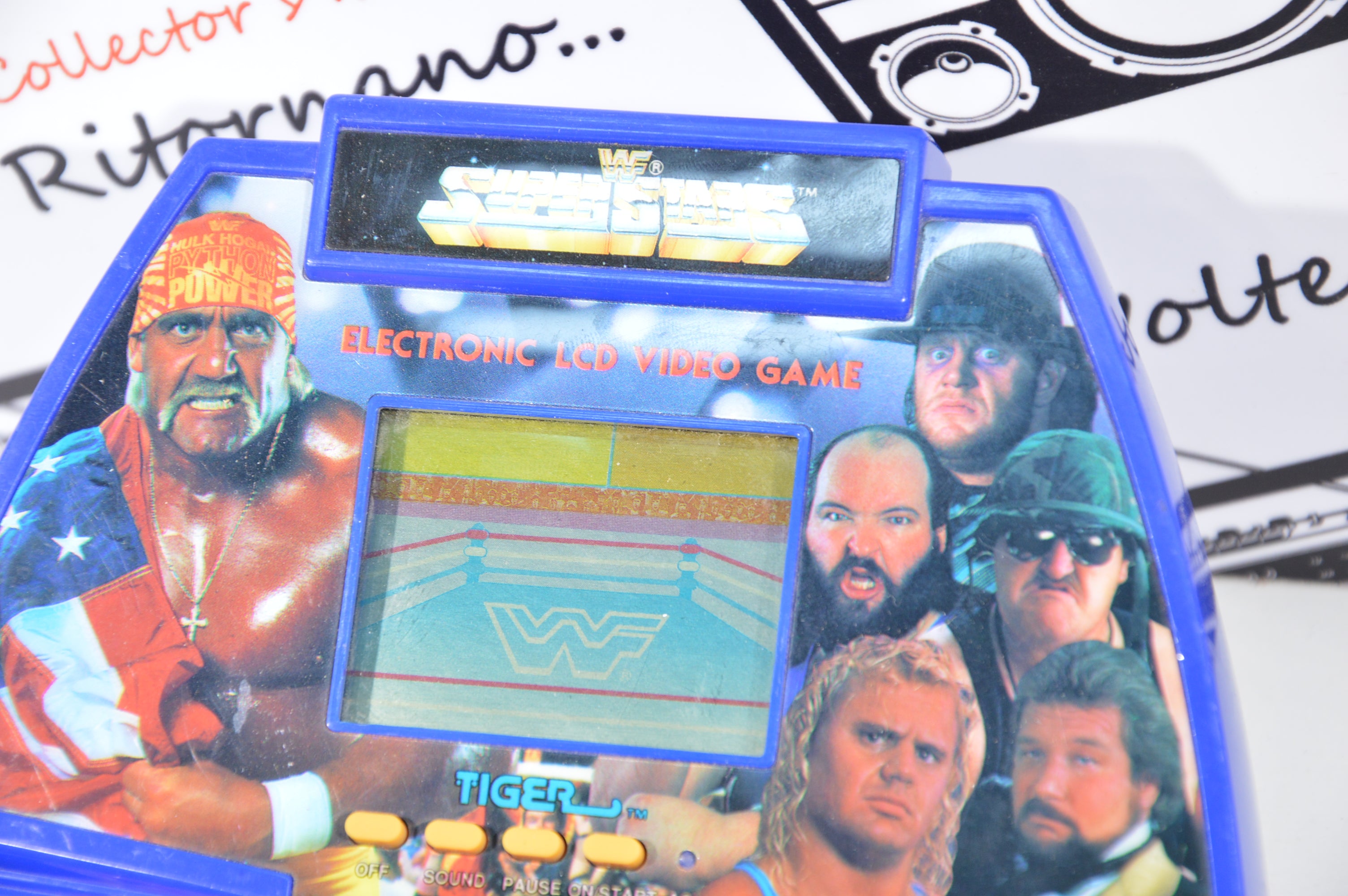Tiger electronic 1990 WWF Super Stars wrestling testato e funzionante