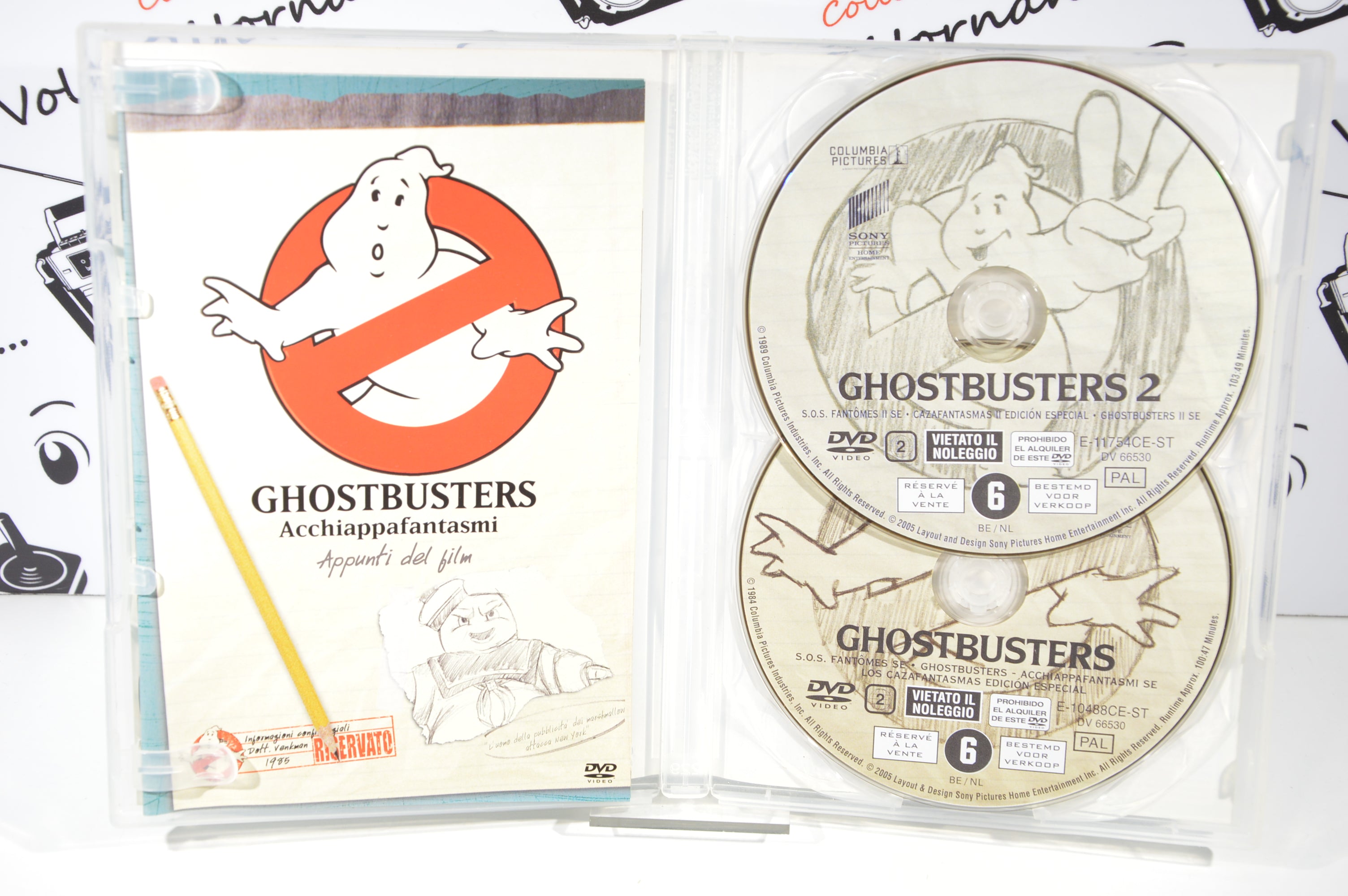 Ghostbusters 1 e 2 Dvd Italiano edizioni 2 dischi