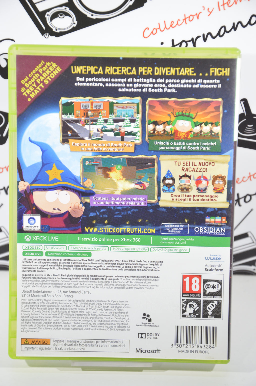 South Park il bastone della verità Xbox 360 18+ Multilingua