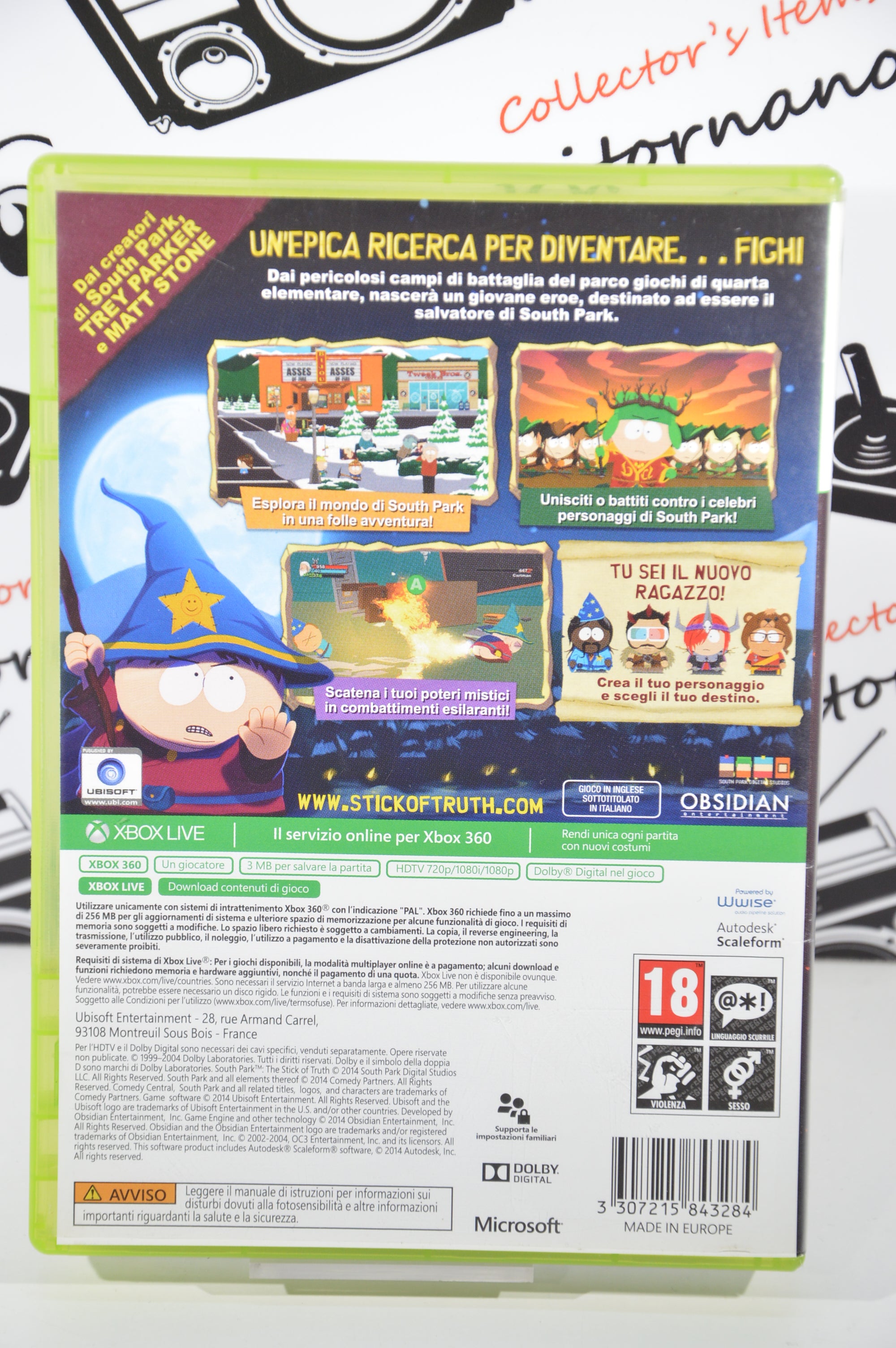 South Park il bastone della verità Xbox 360 18+ Multilingua