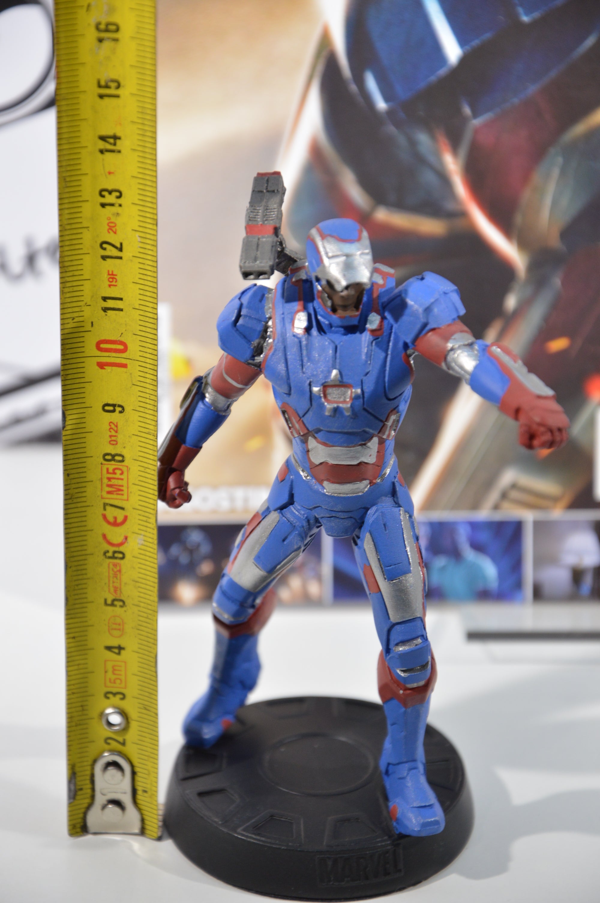 Iron Patriot Marvel movie collection 53 Eaglemoss Statuetta Marvel