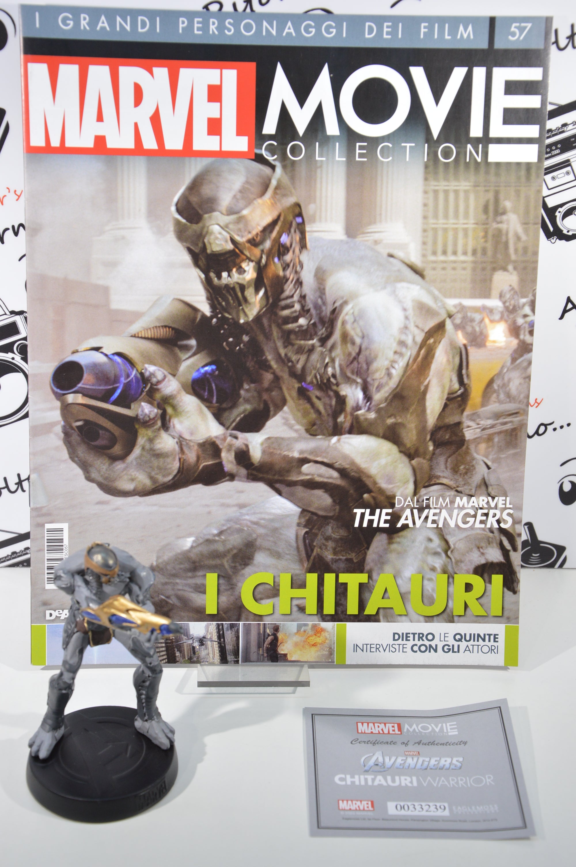 Chitauri Marvel movie collection 57 Eaglemoss Statuetta Marvel