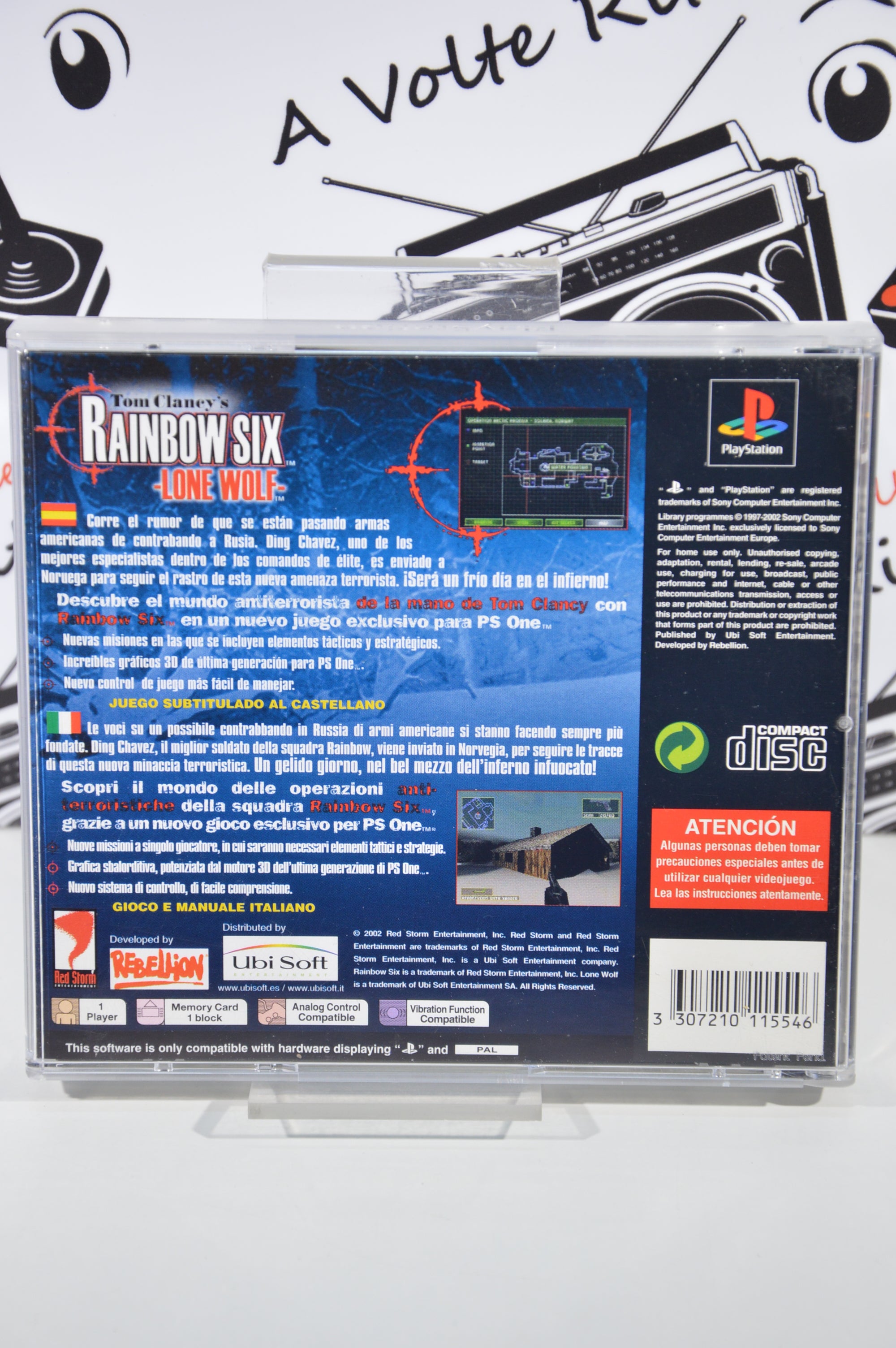Rainbow six lone wolf PlayStation 1 16+ Multilingua