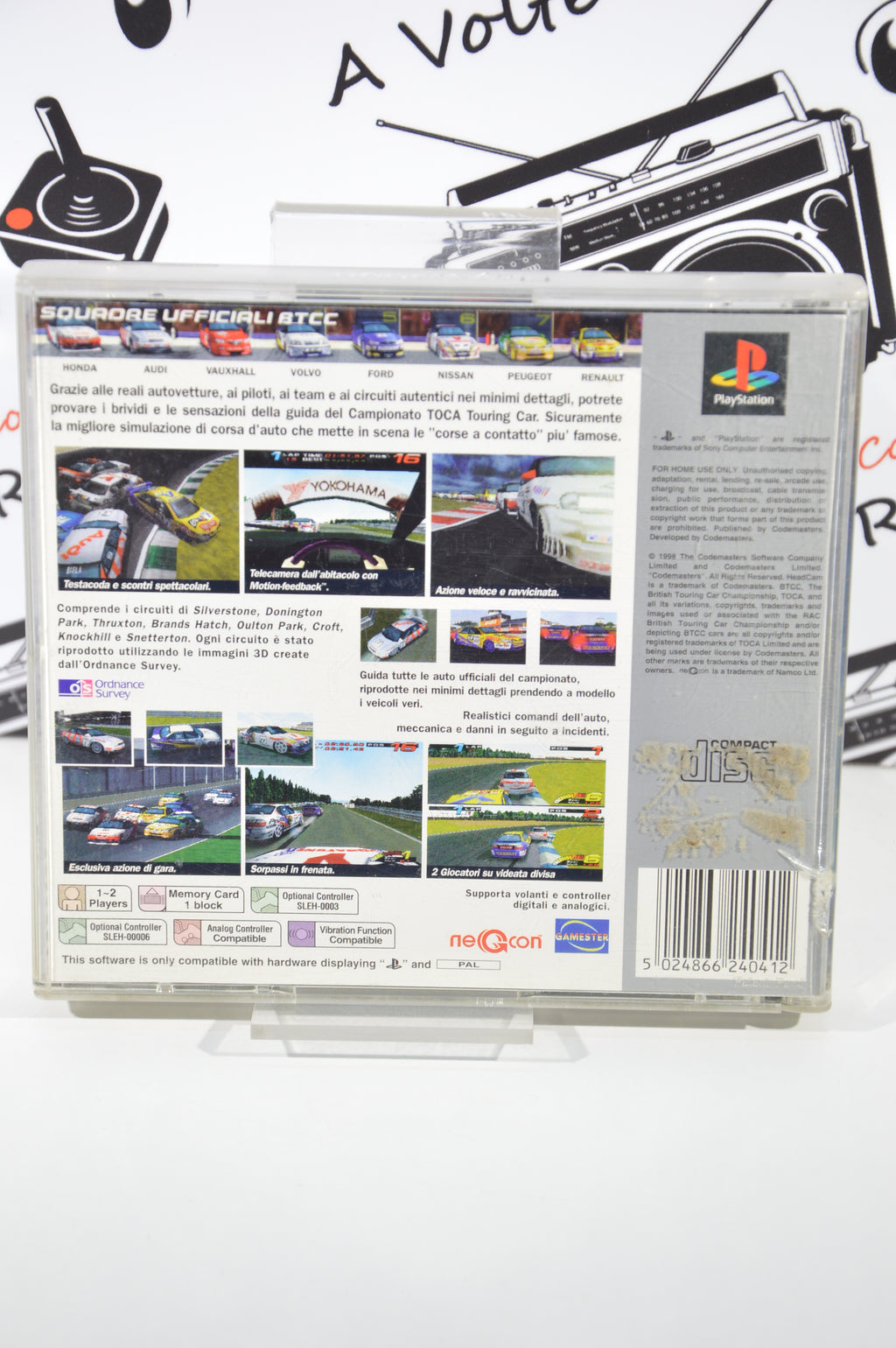 Toca touring car championship platinum PlayStation 1 3+ Multilingua