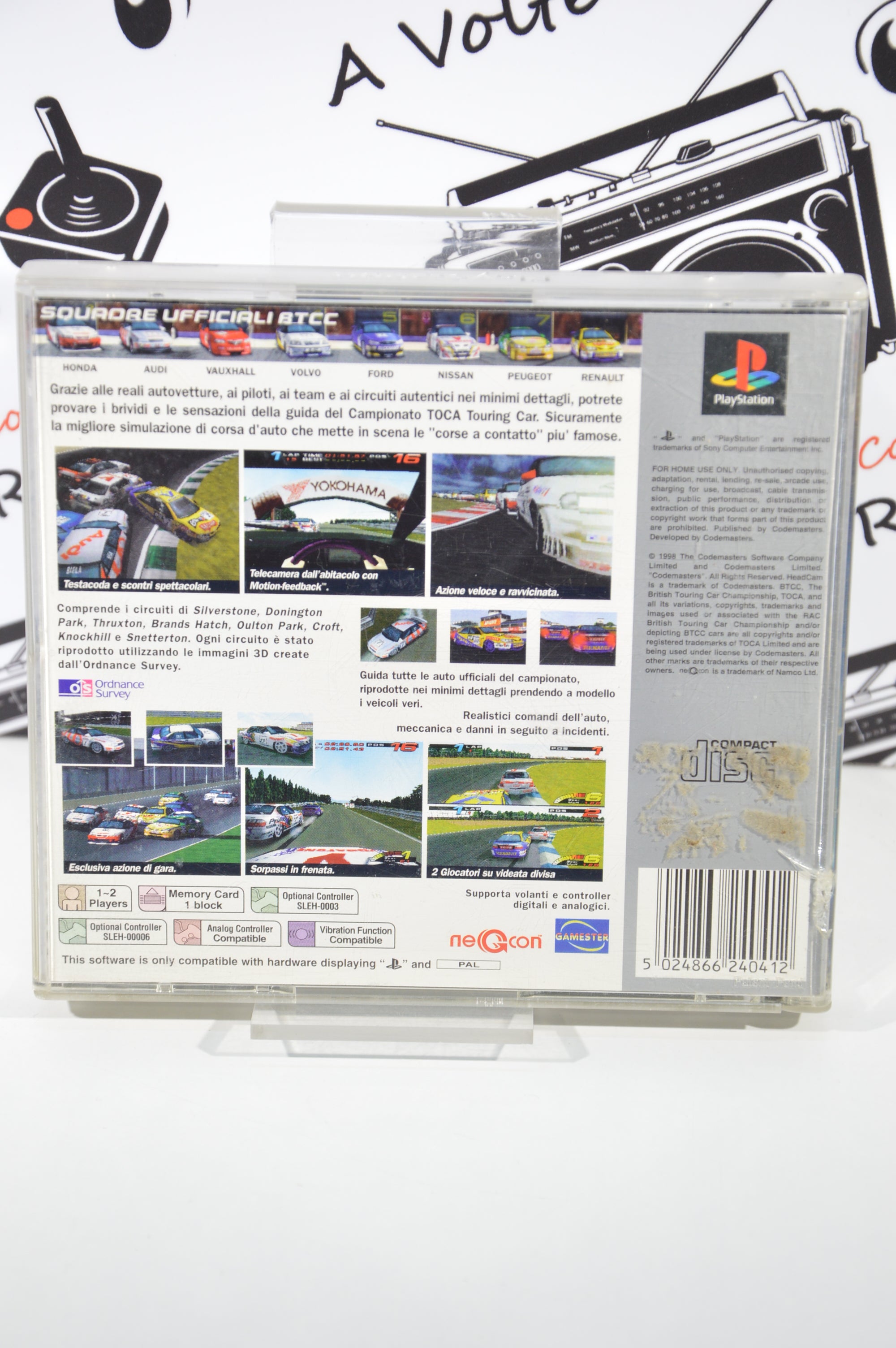 Toca touring car championship platinum PlayStation 1 3+ Multilingua