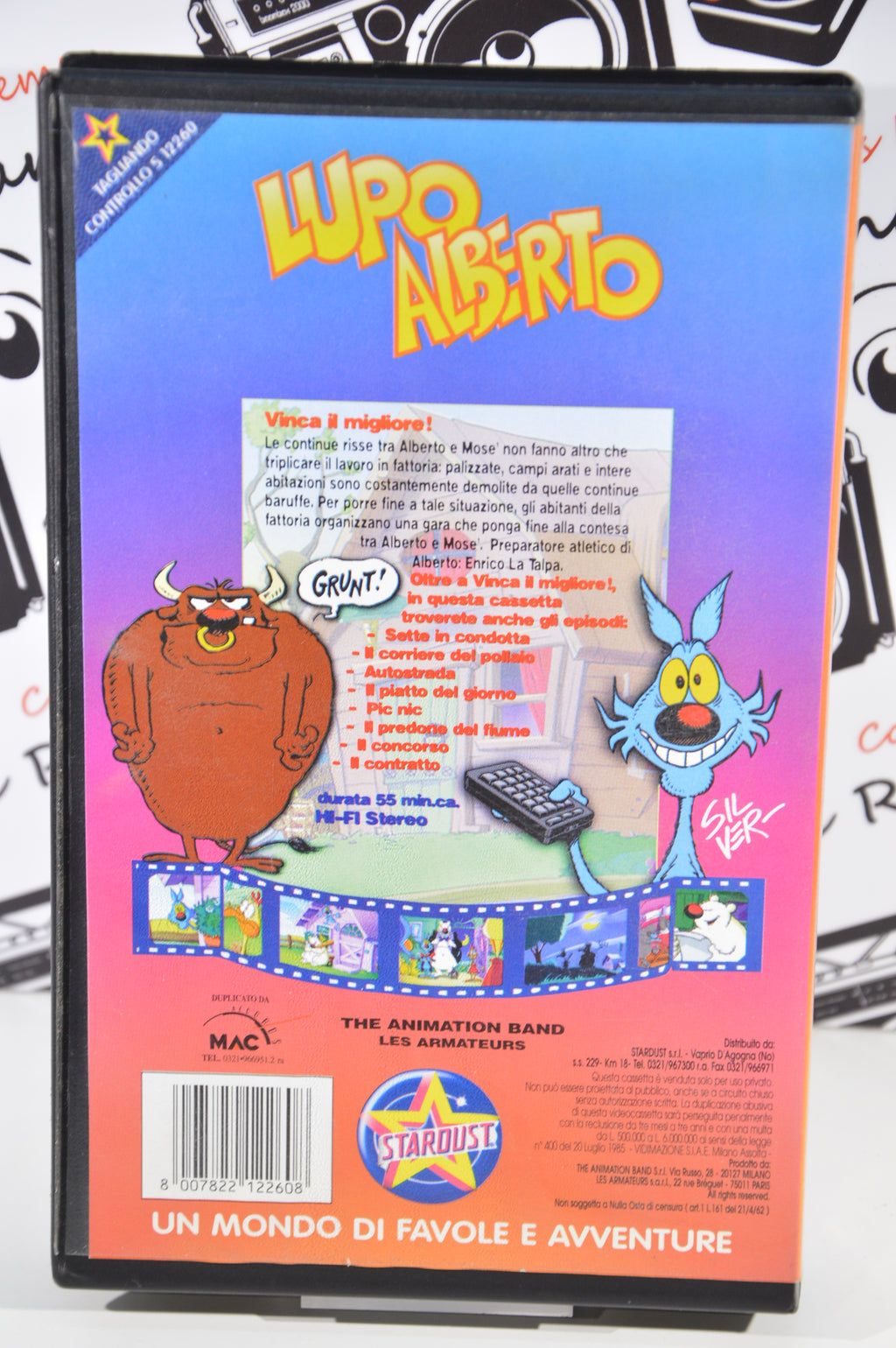 Lupo Alberto vinca il migliore VHS vintage