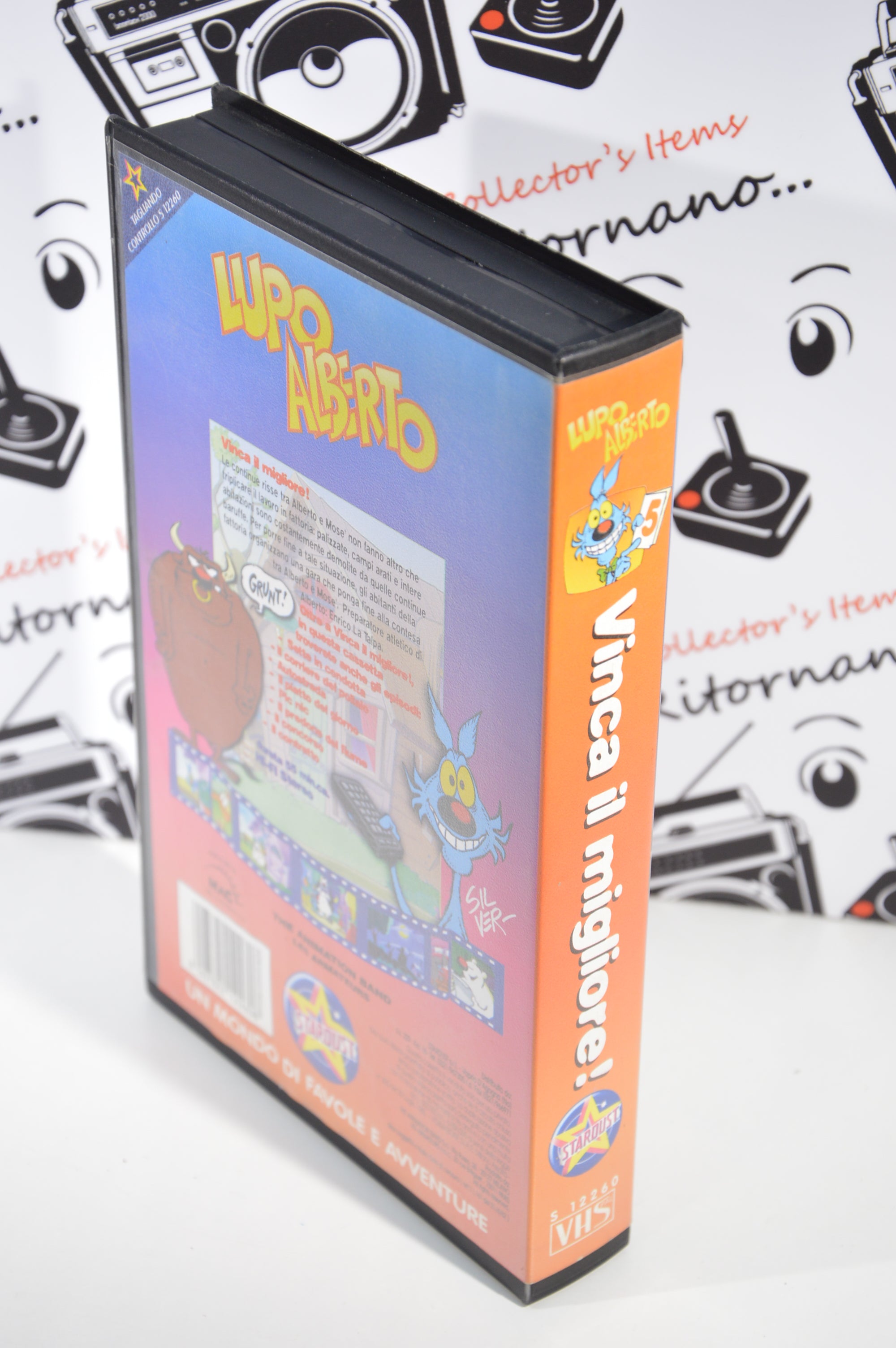Lupo Alberto vinca il migliore VHS vintage