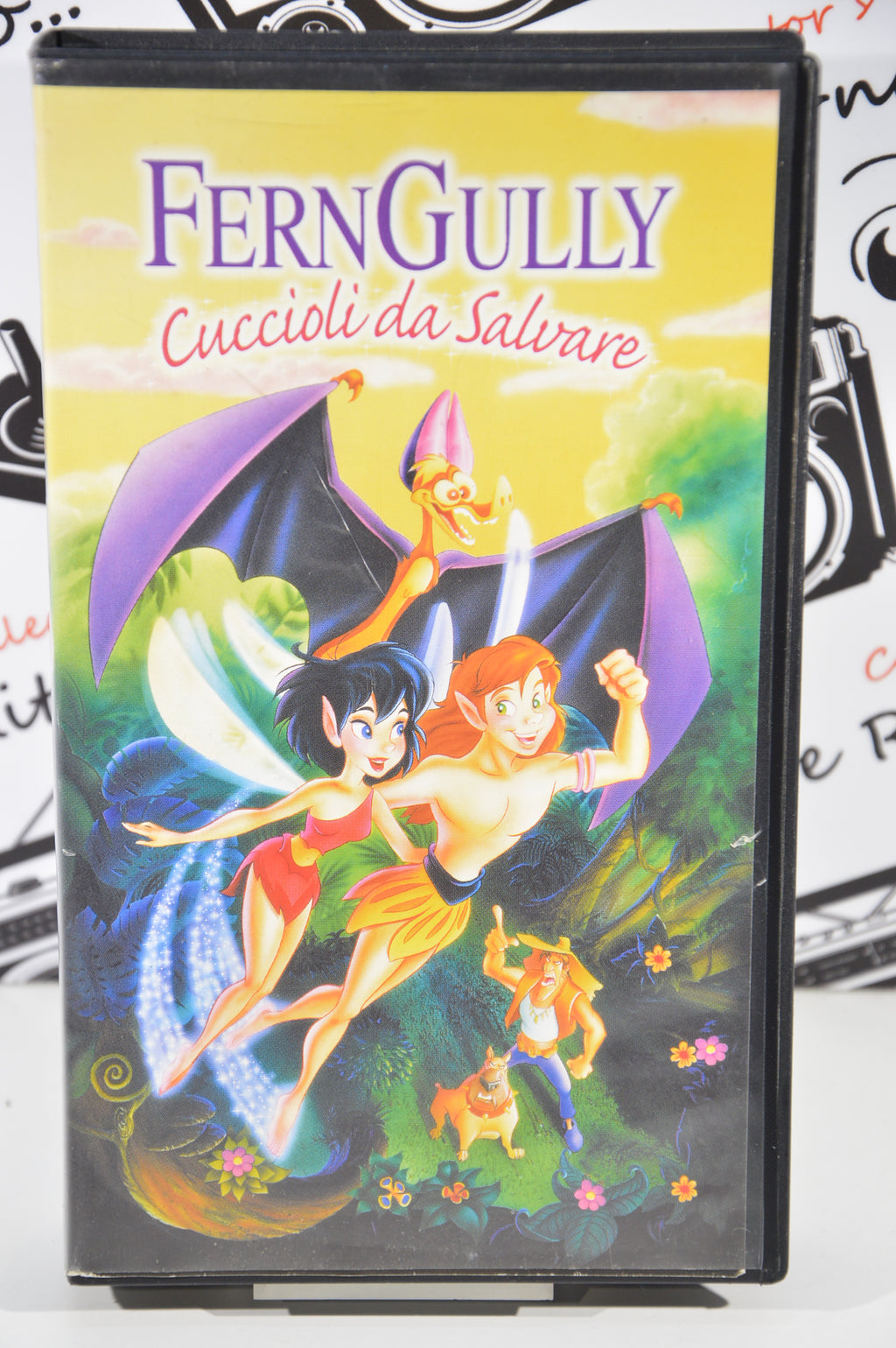 Fern Gully cuccioli da salvare VHS vintage