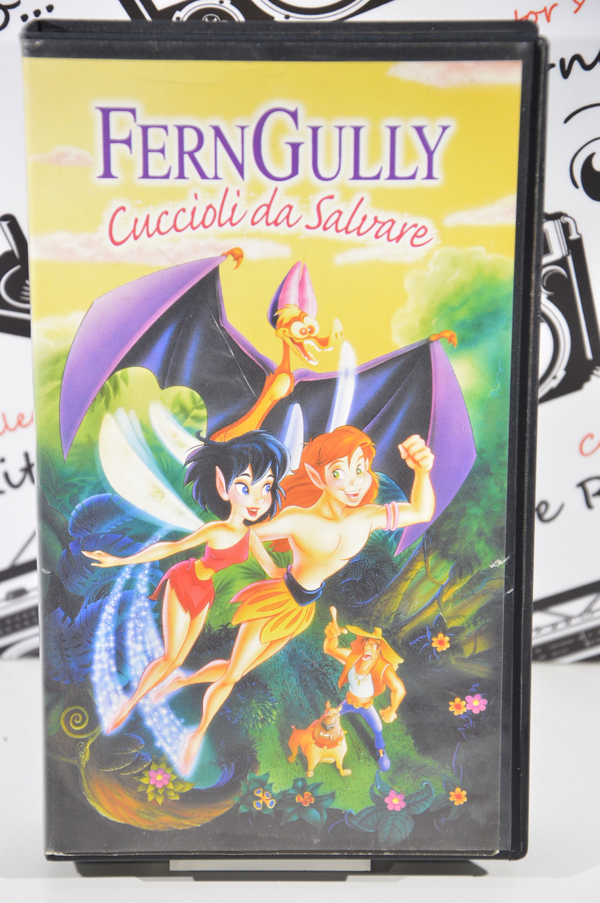 Fern Gully cuccioli da salvare VHS vintage