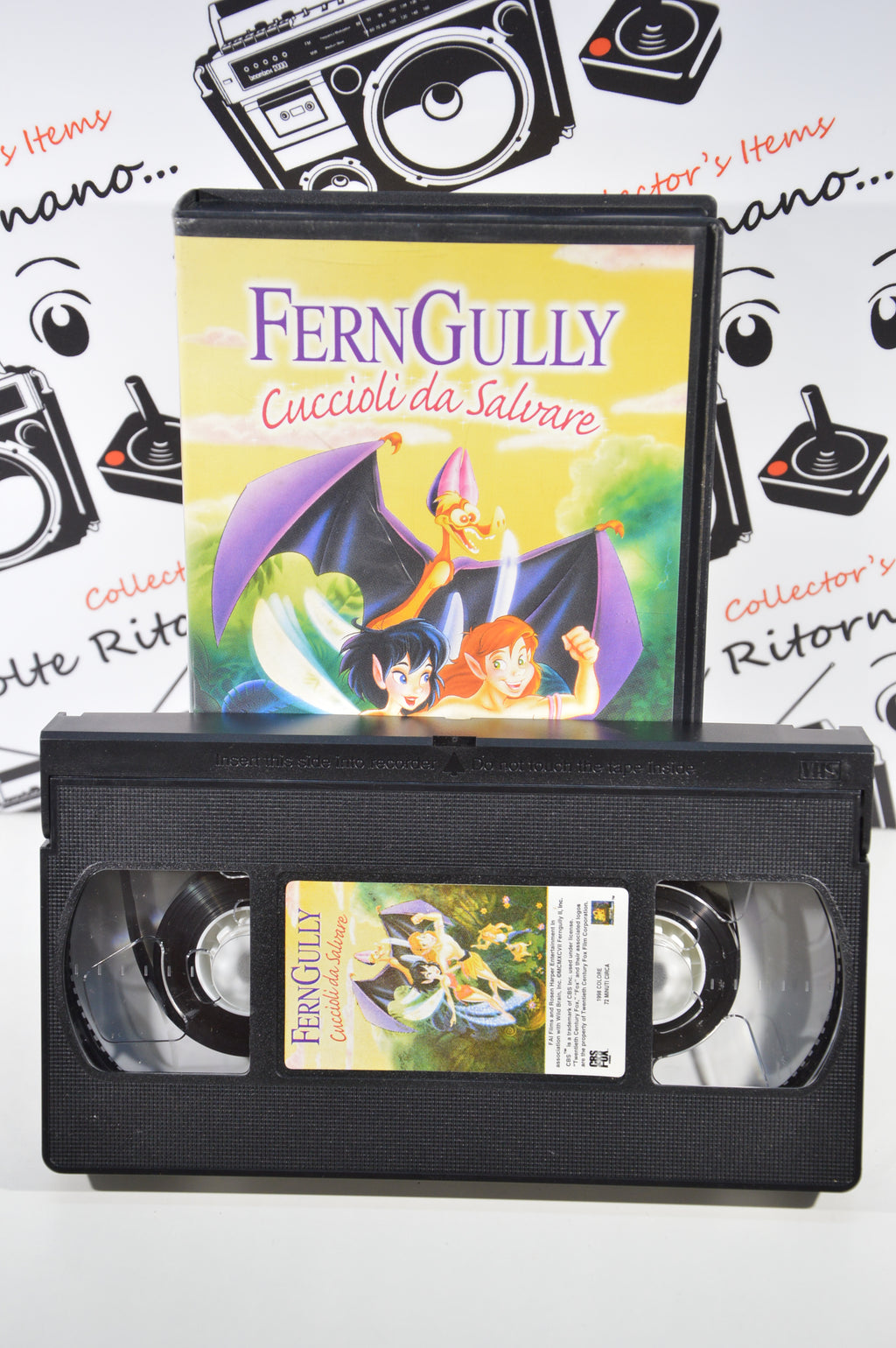 Fern Gully cuccioli da salvare VHS vintage